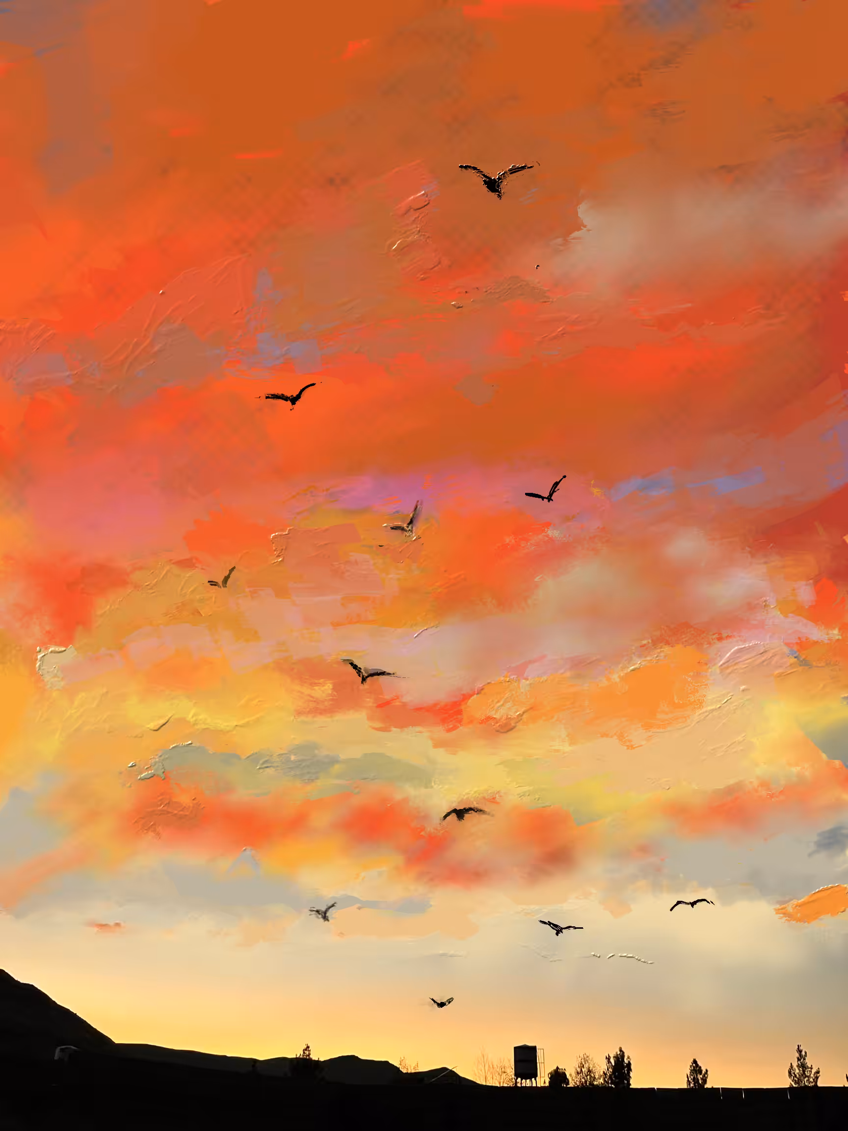 Nature Therapy : The sky above my head 
