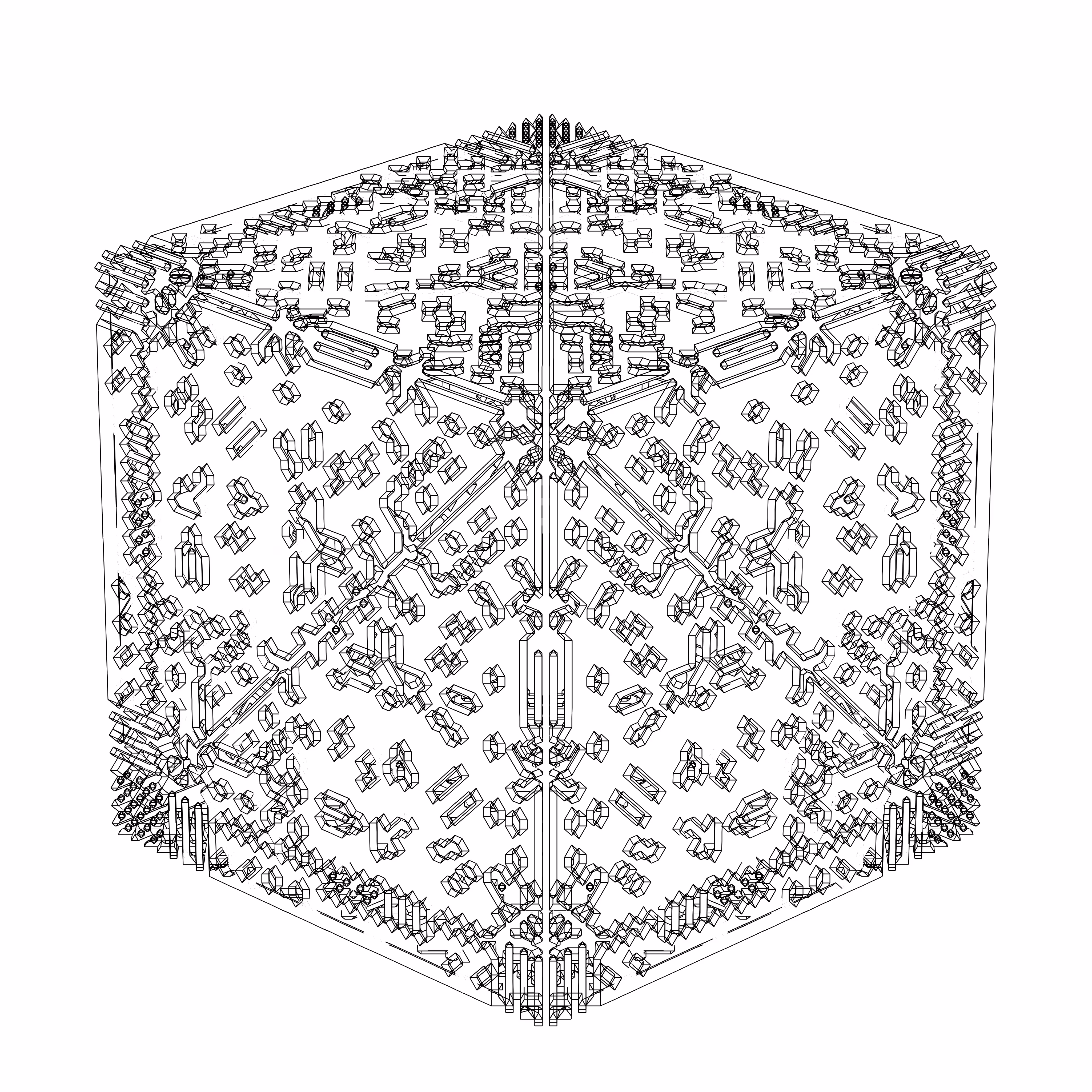 LL21 Alien Art Cube #245