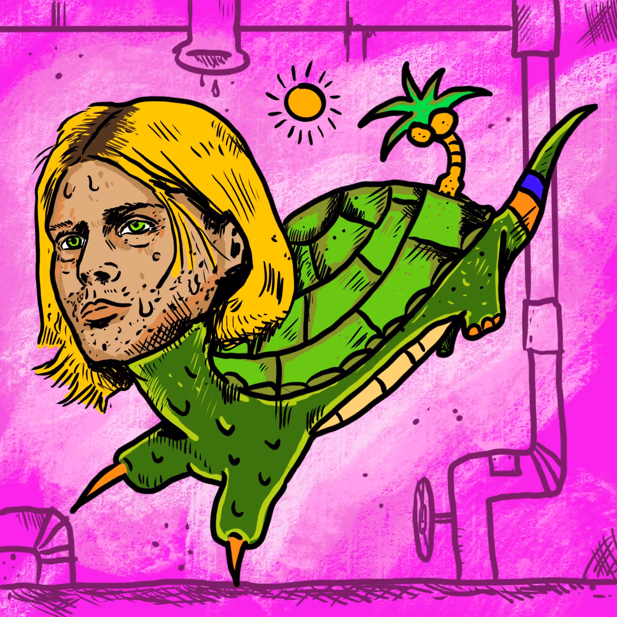 MUTANT TURT COBAIN