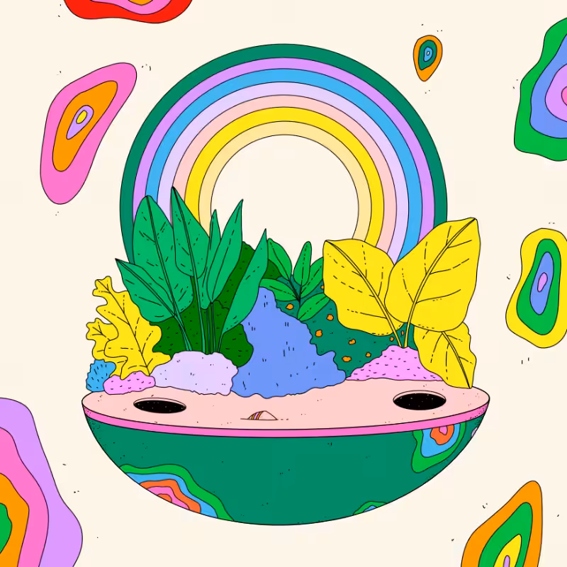 🌈🌴🪐 #91