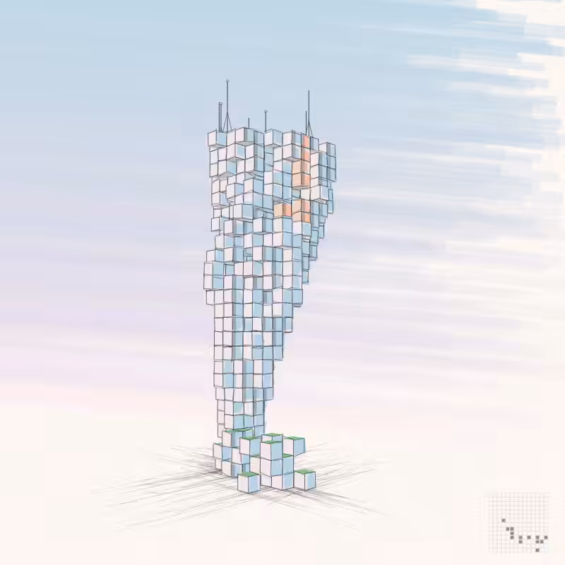 Cellular Skyscrapers #150