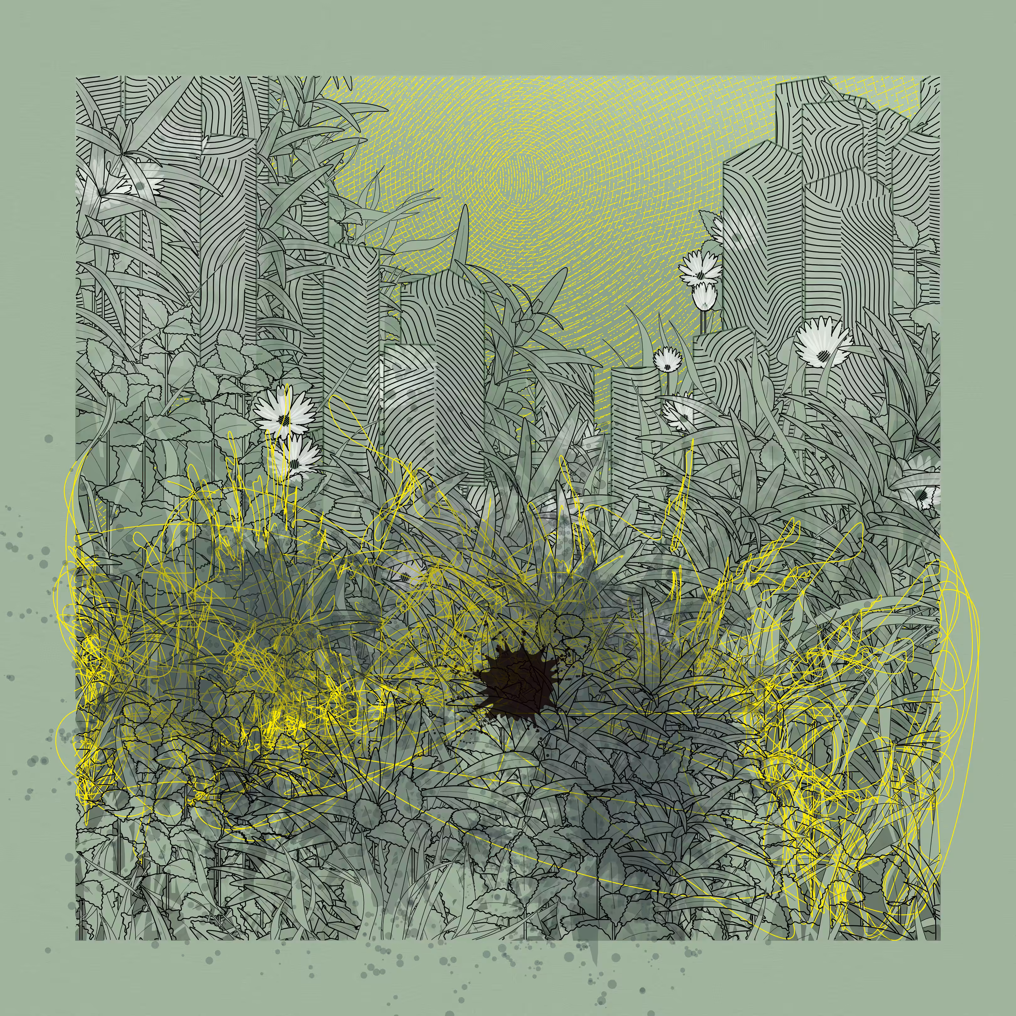 Landscape with Carbon Capture #7763
