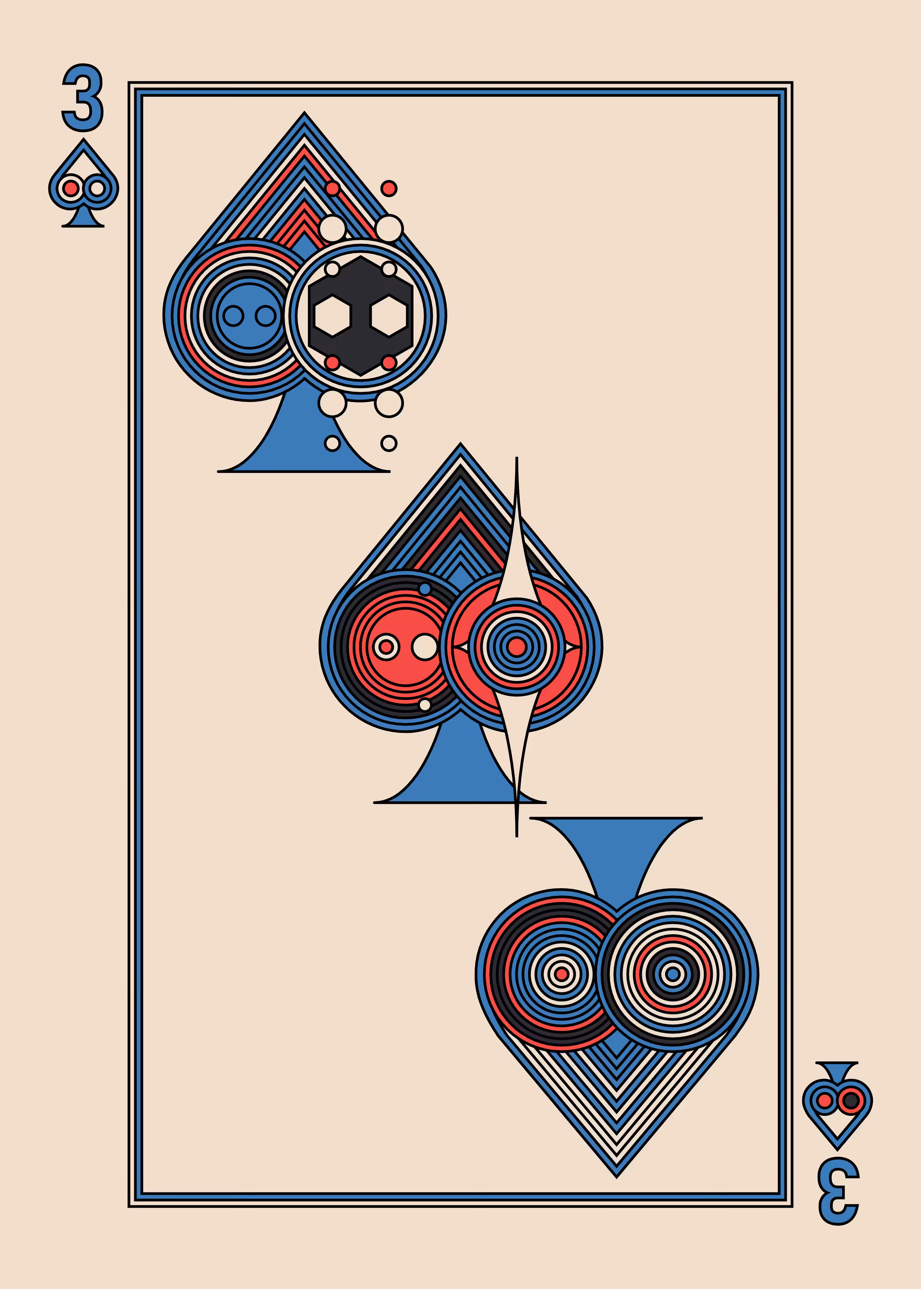 Three of Spades Light