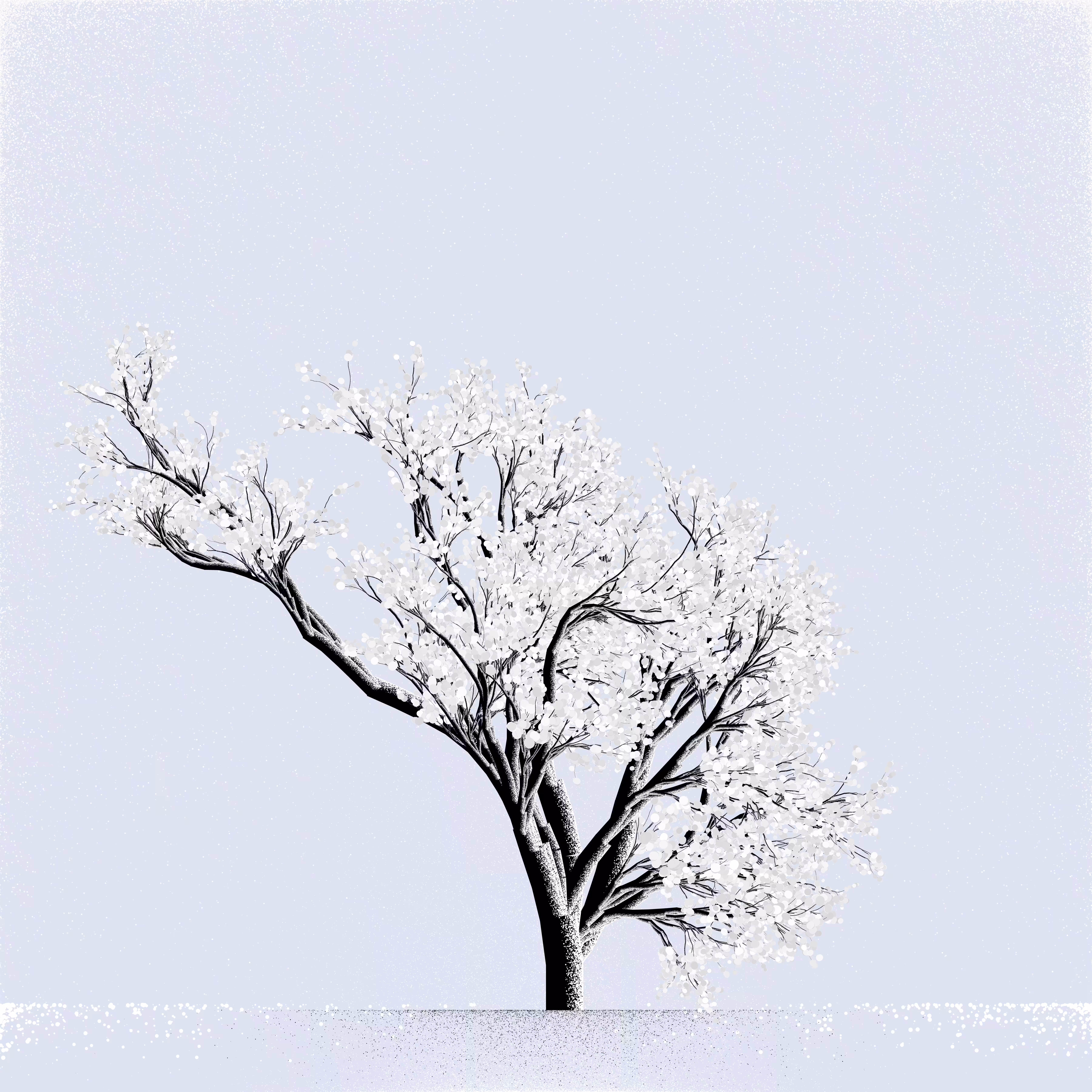 Snow Tree #4