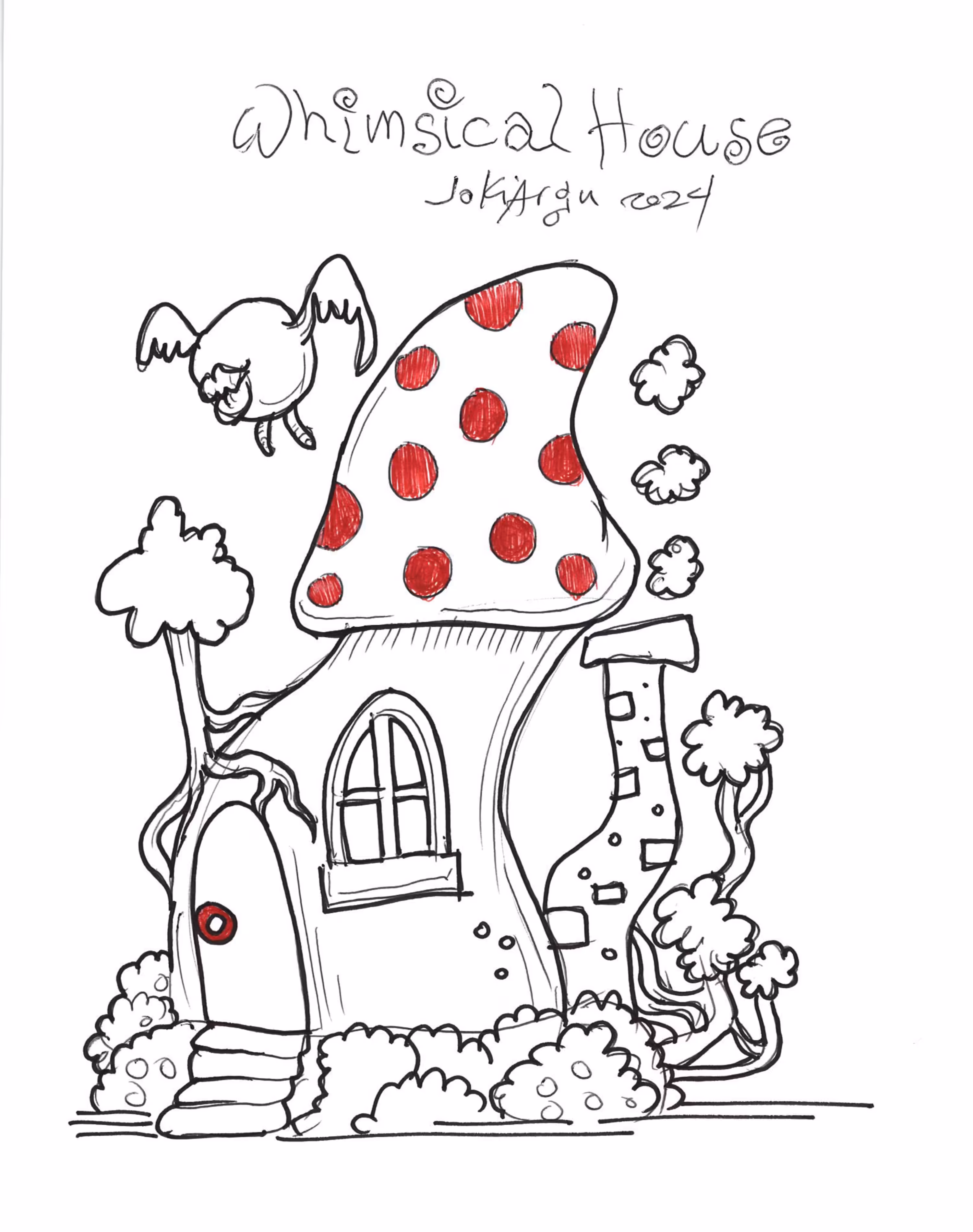 whimsical house