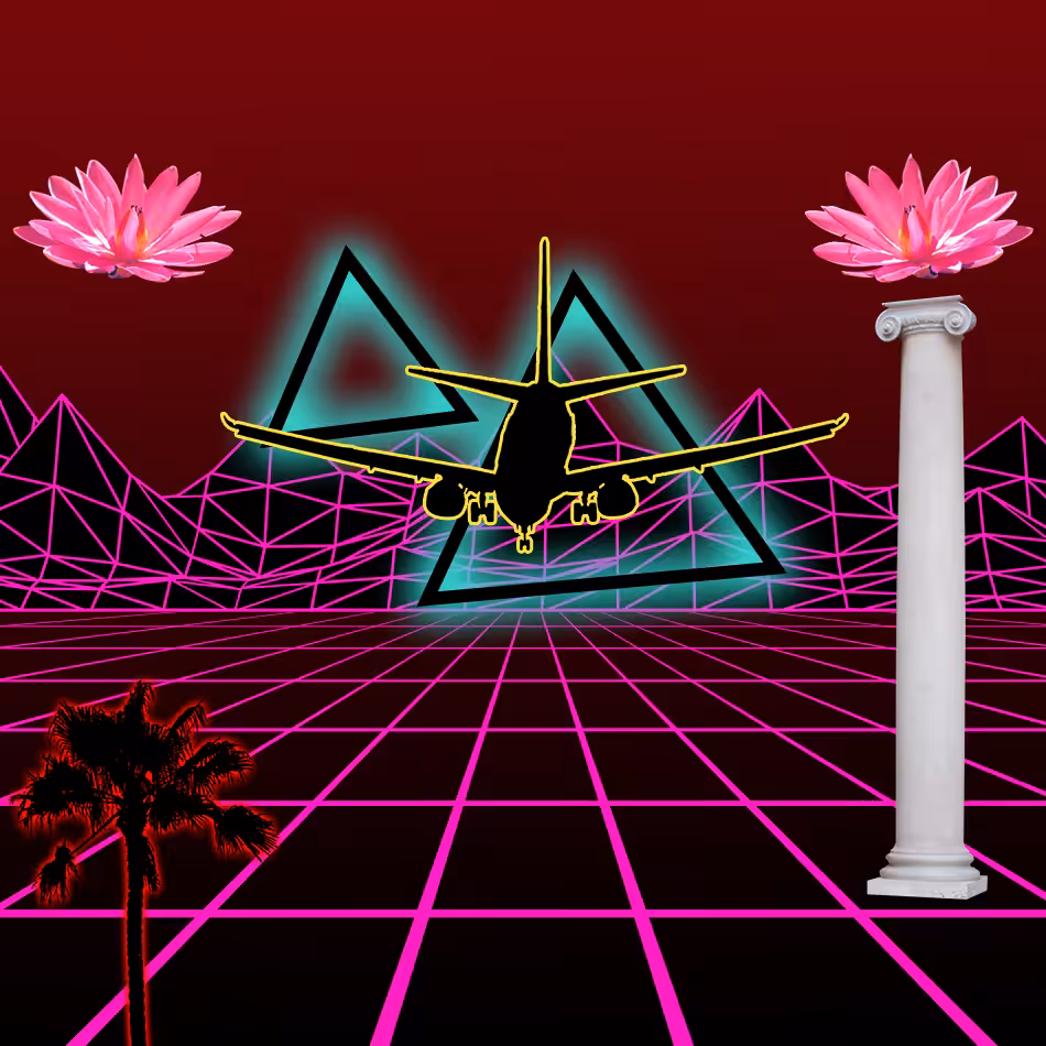 S Y N T H W A V E Nightlife Generator #44