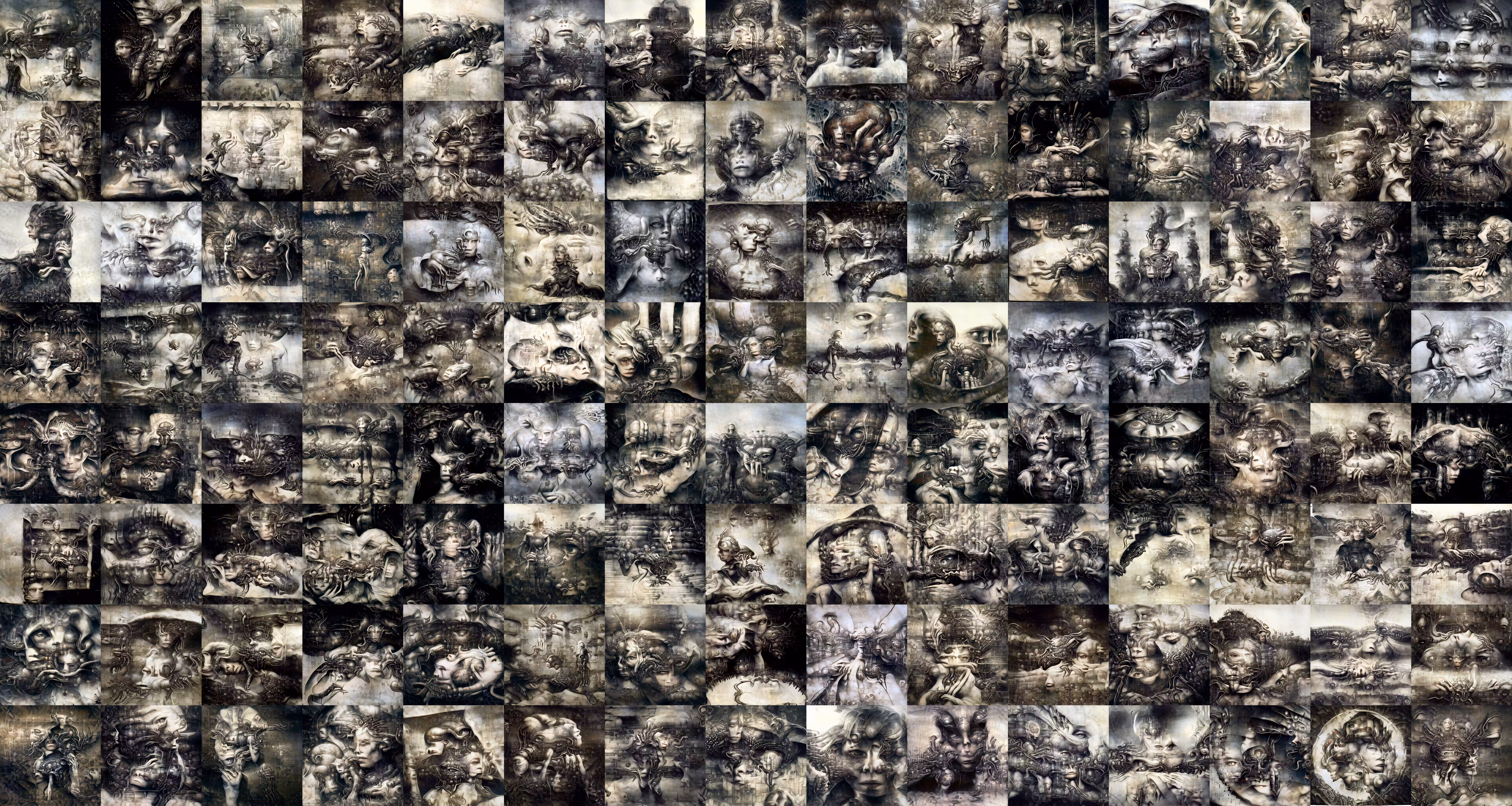 120 Pieces of AI Art - Volume VI
