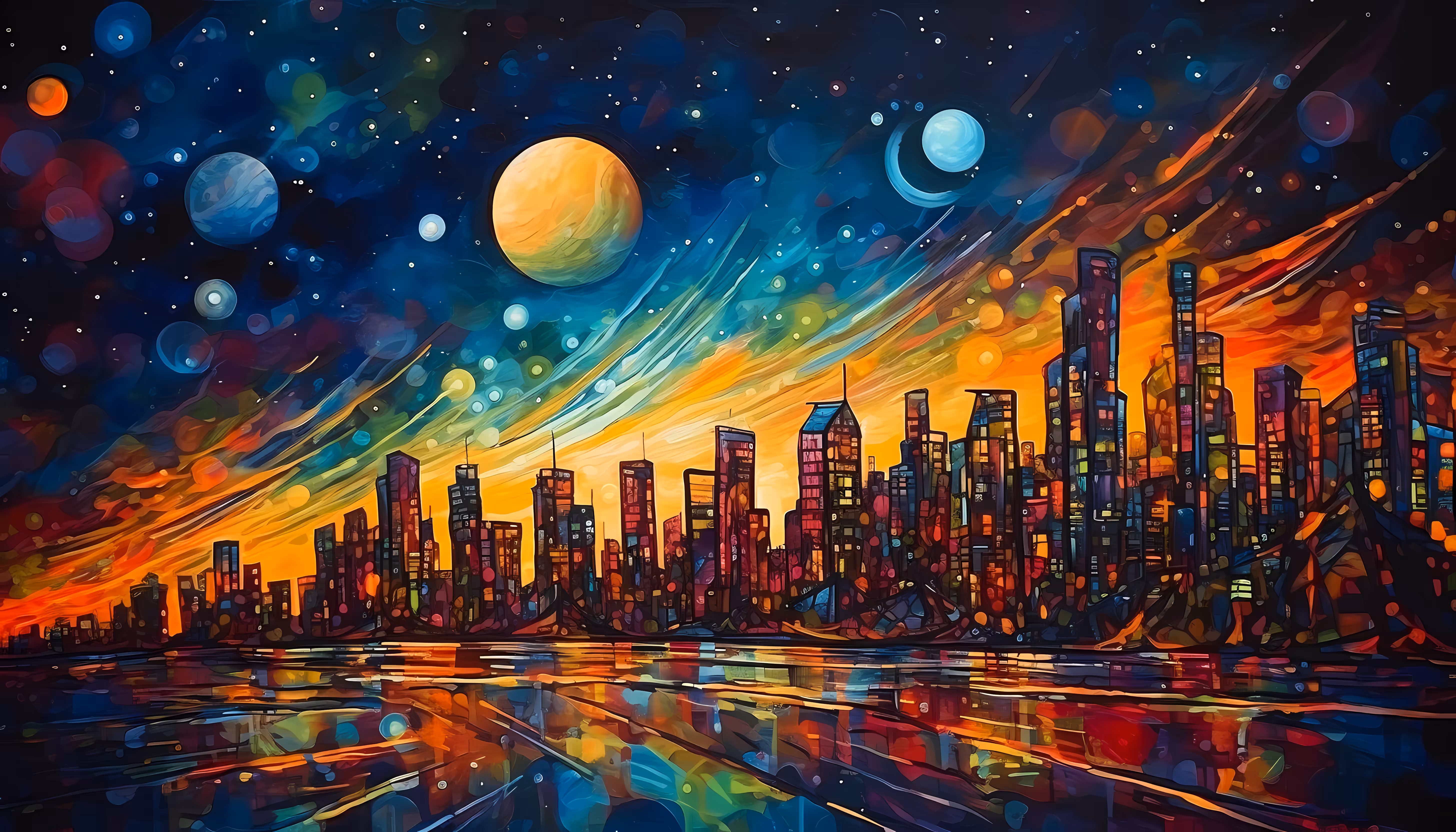Celestial Cityscape