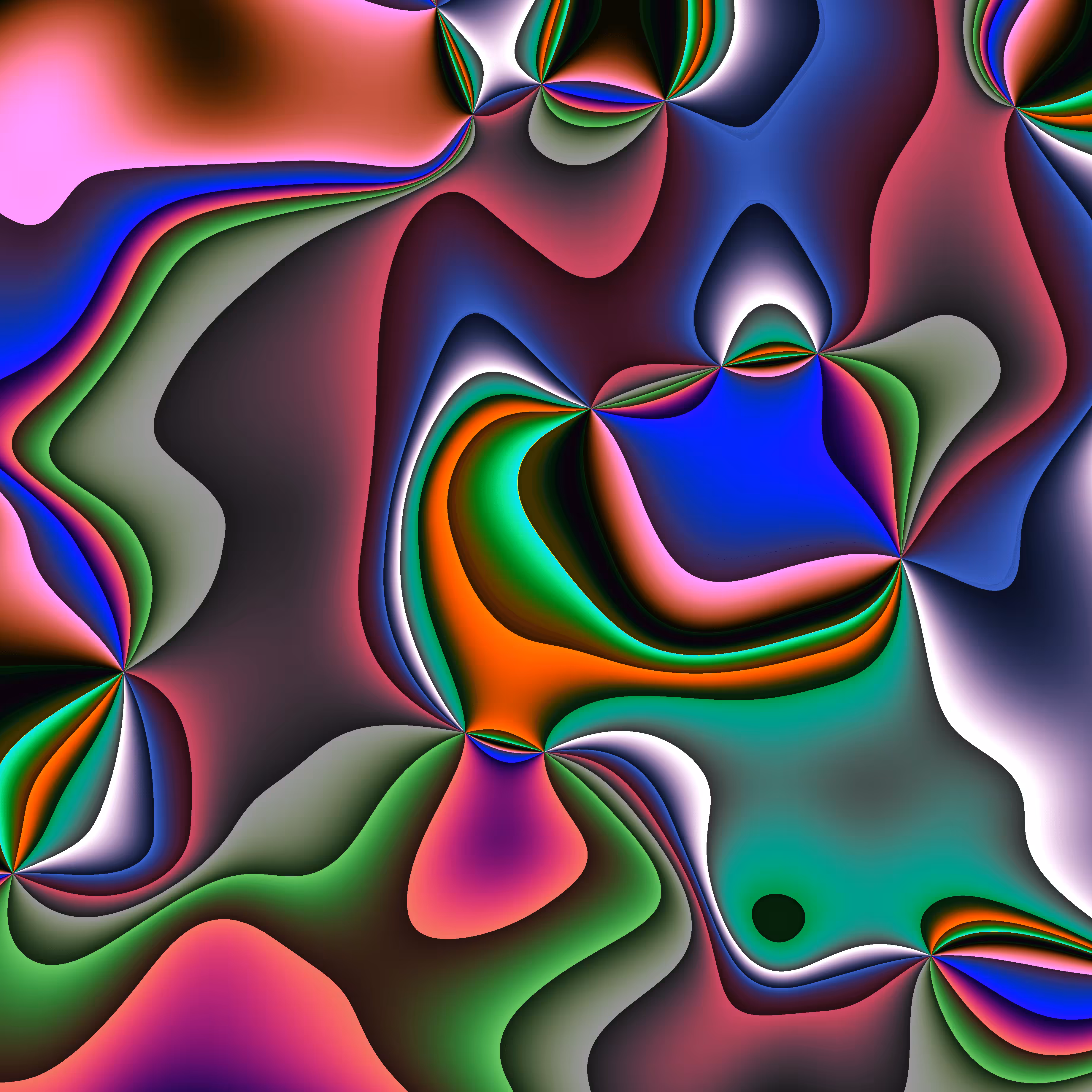 Arctangent color path