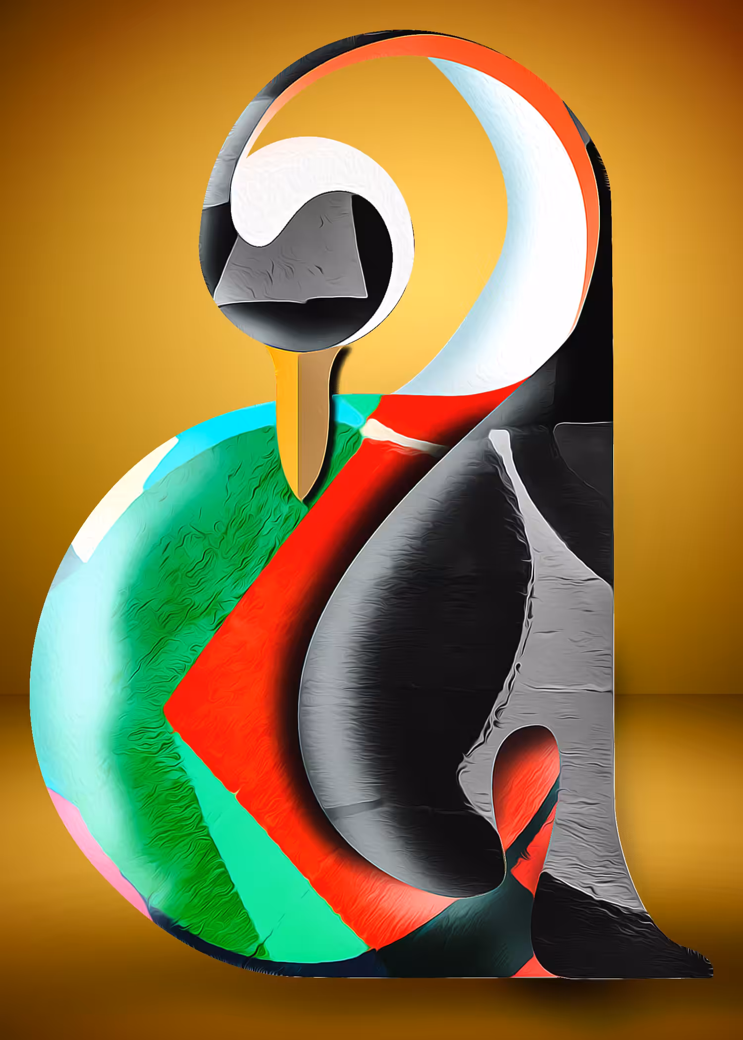 Funky Penguin #4