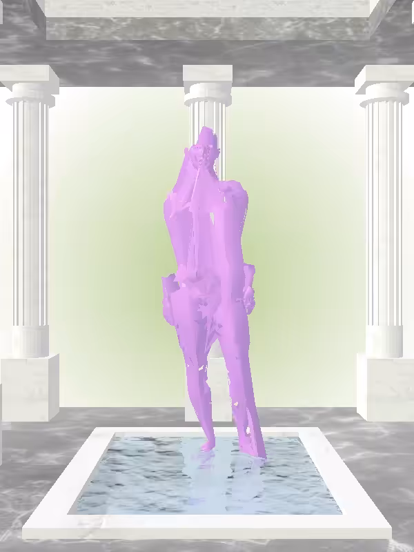 The Loser Glossy Violet Woman #4633