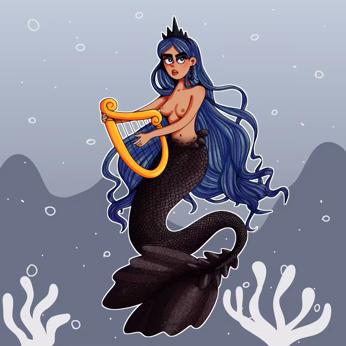 Dark mermaid