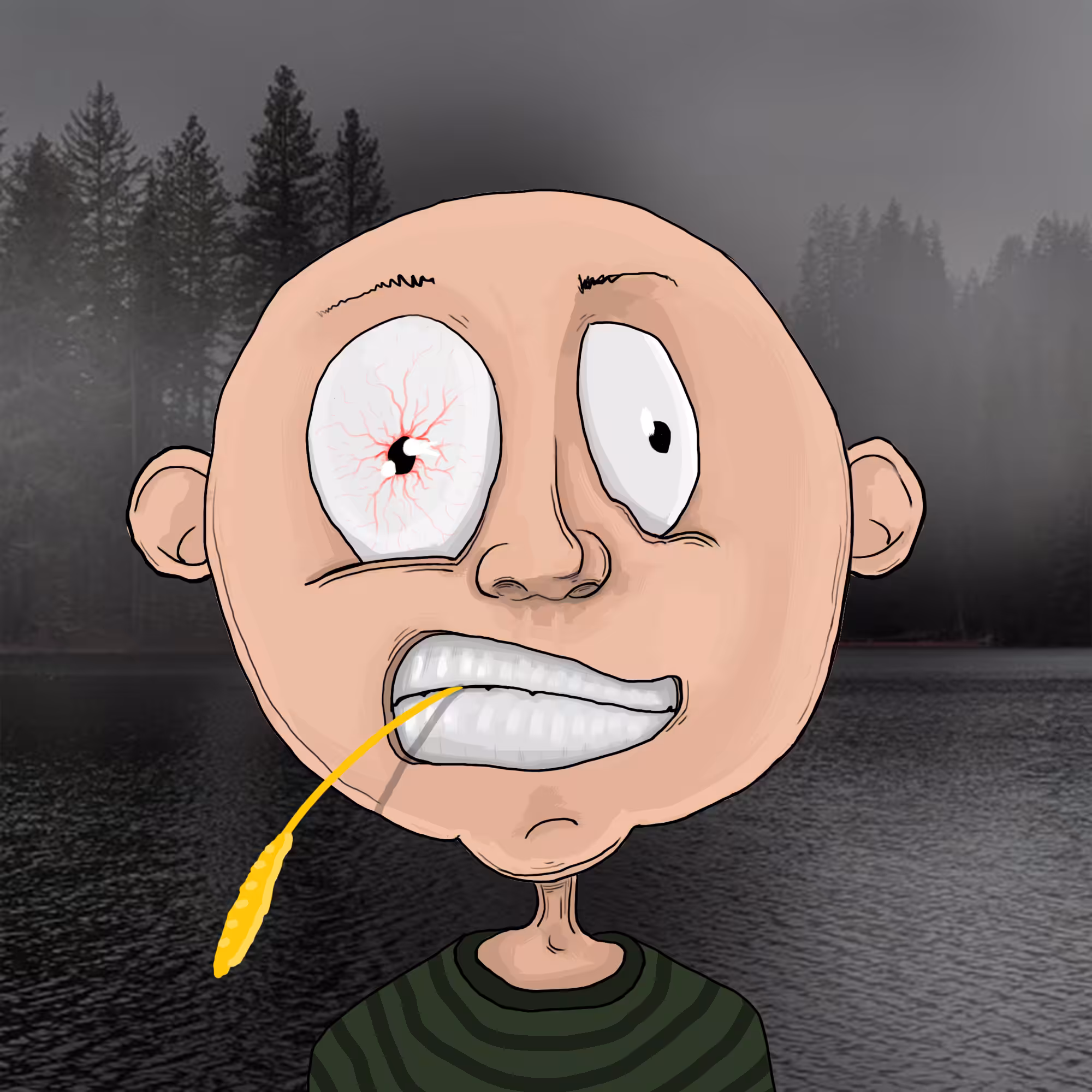 Agony head #6