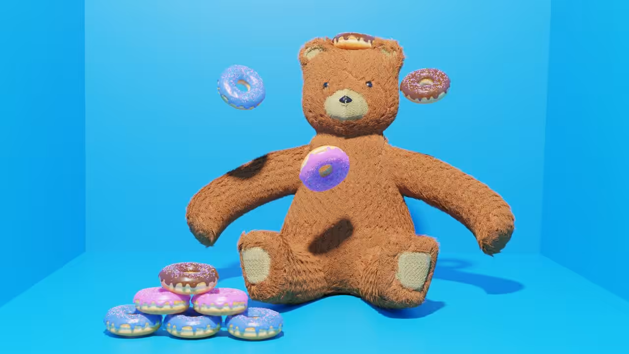 Teddy Donut
