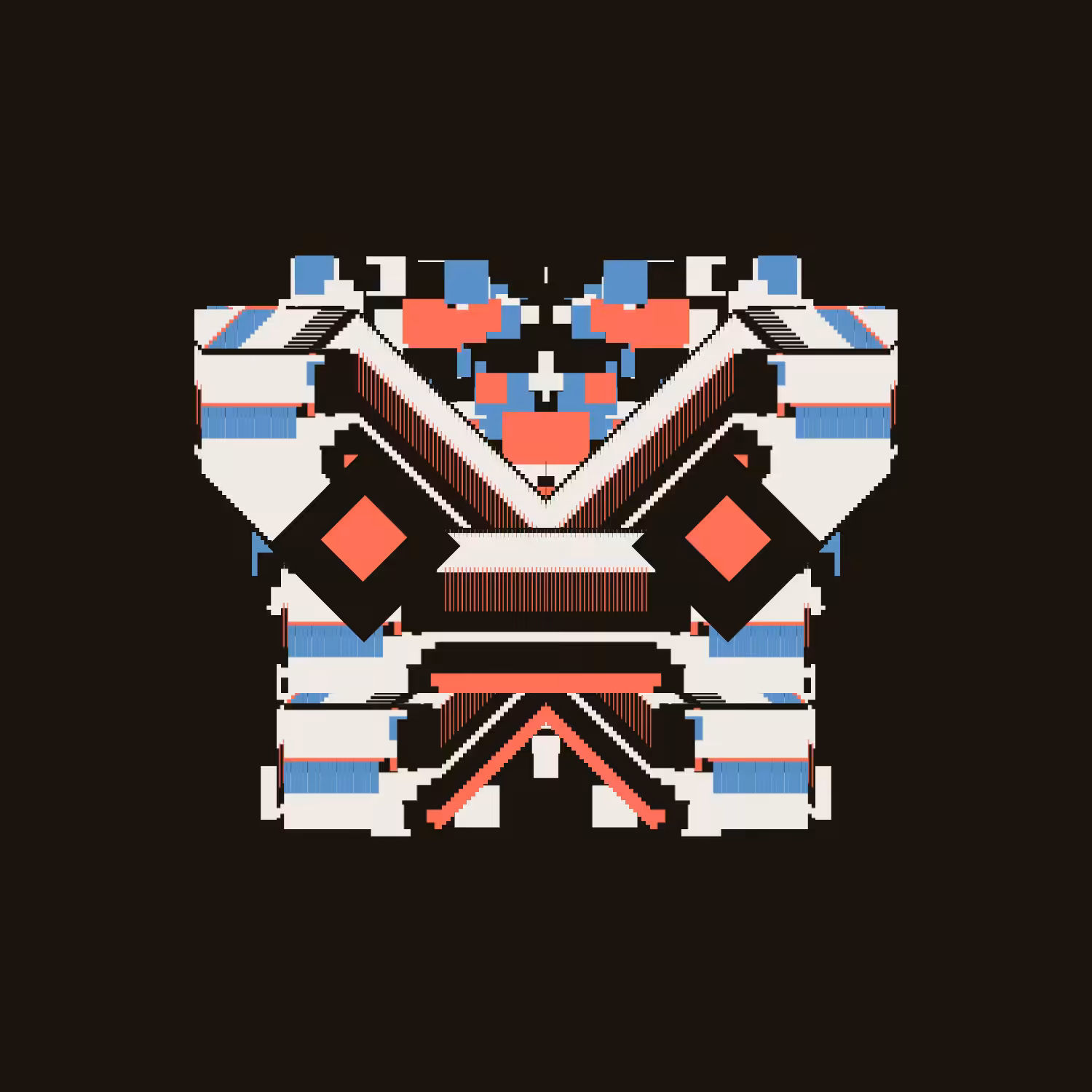 Glitchy Masks #43