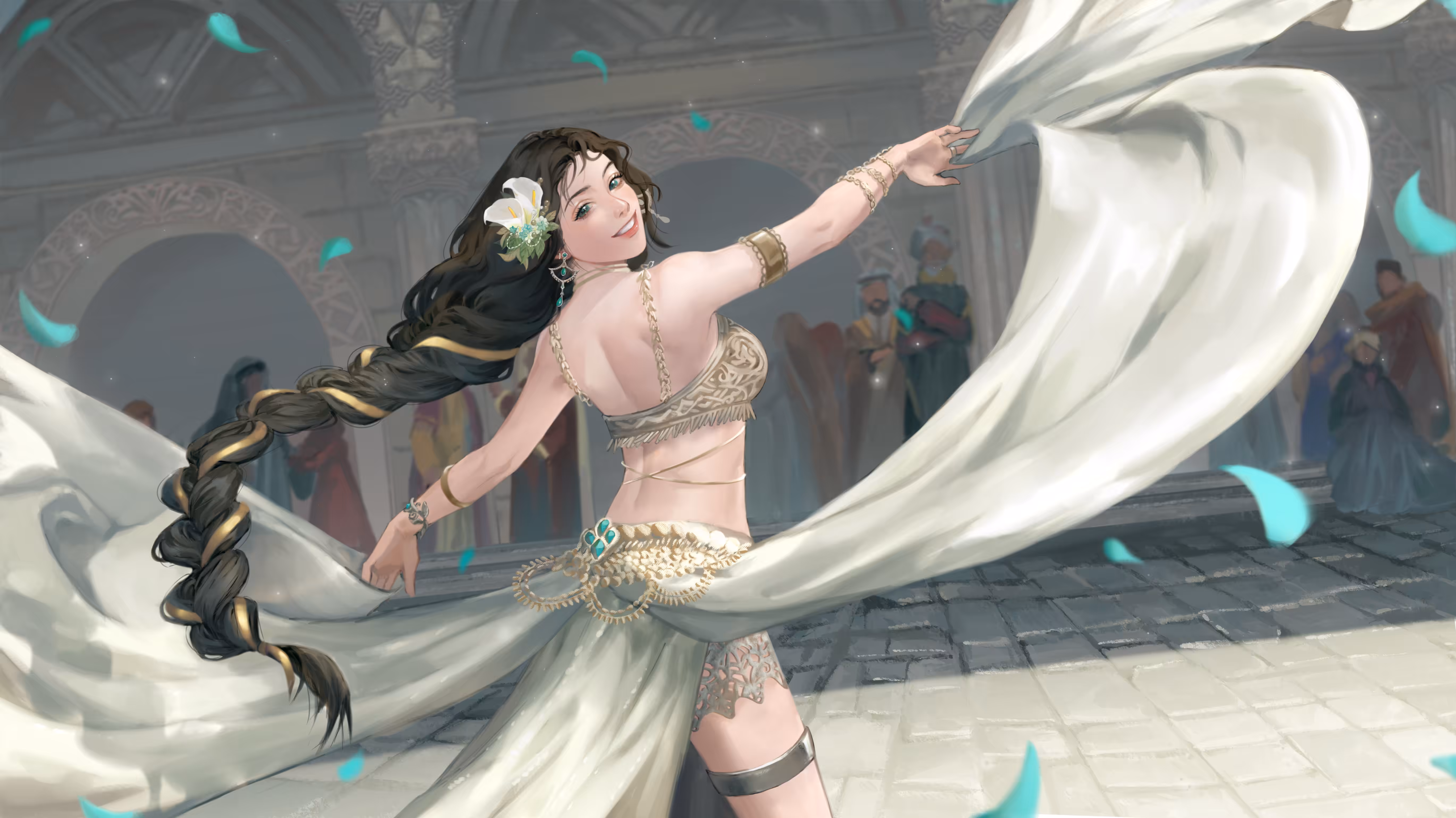 Dancing under Light