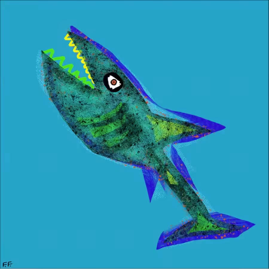 Voracious Shark