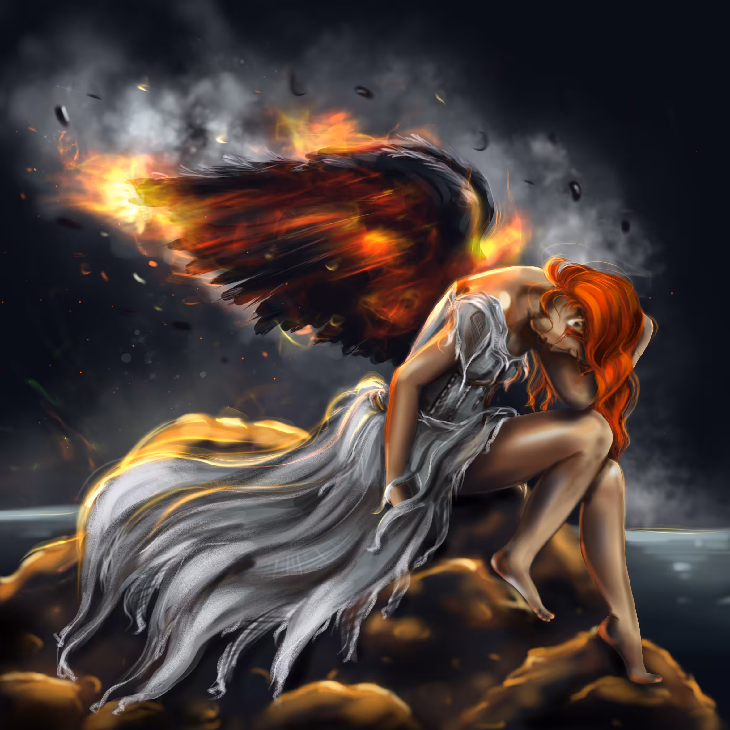 Falling angel 