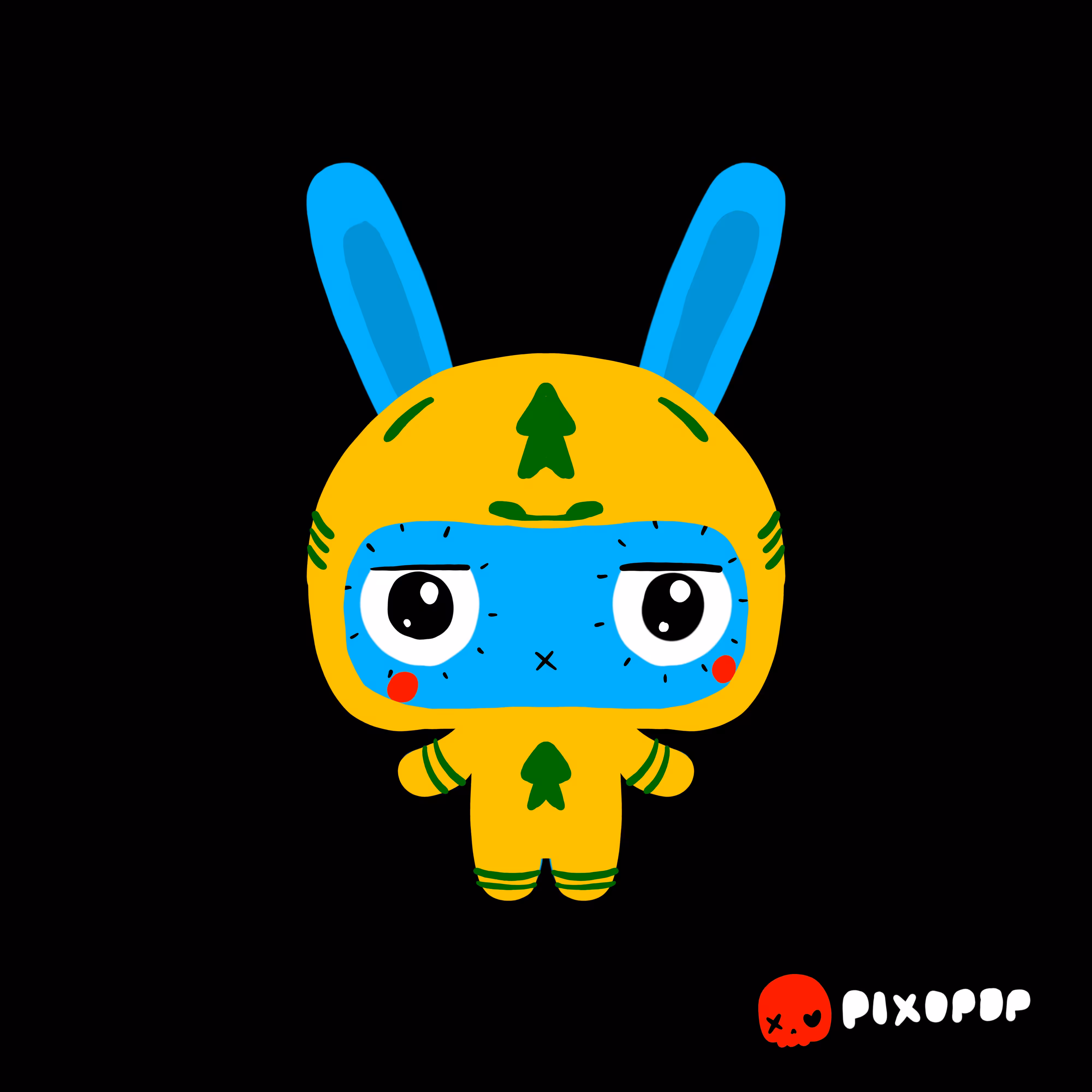 PIXOPOP CUTIES: Stitch Bunny #41