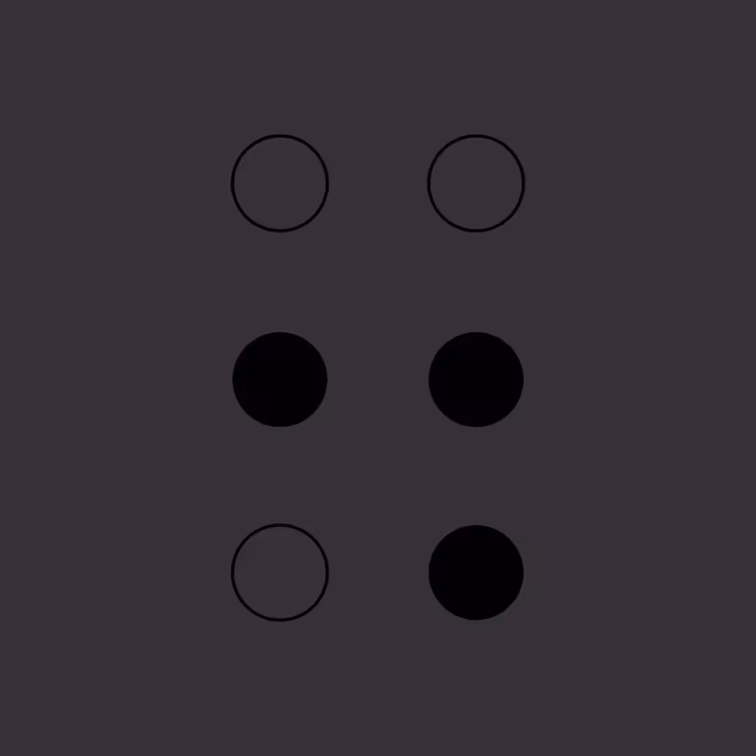 Braille Cell: .