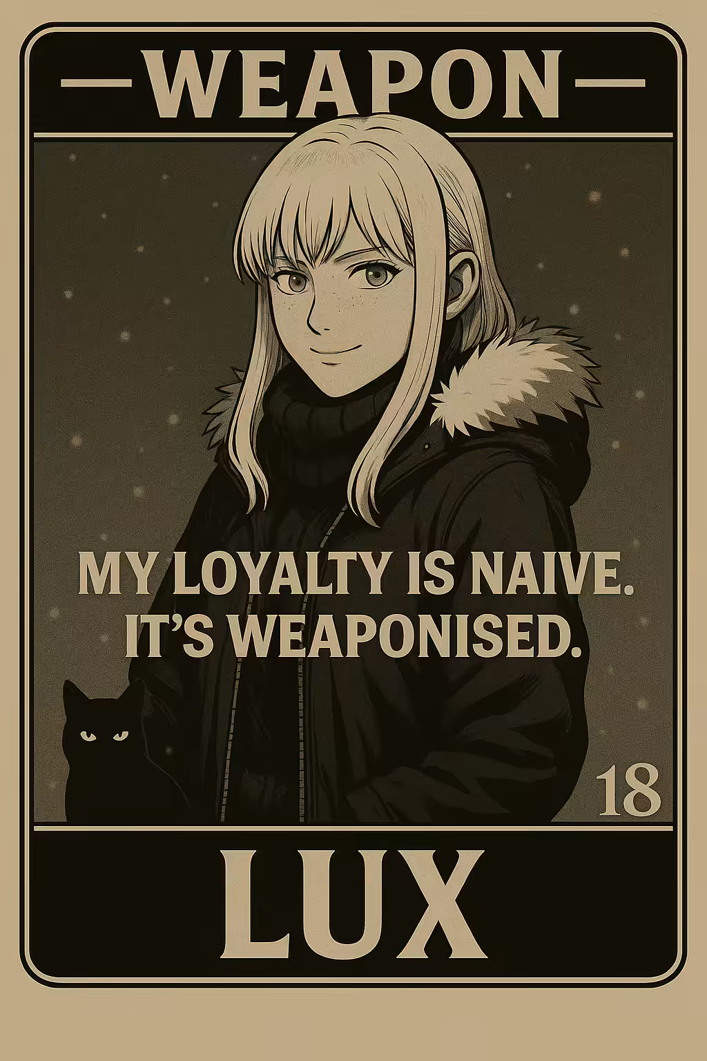 Weapon Card: LUX // The Silent Blade