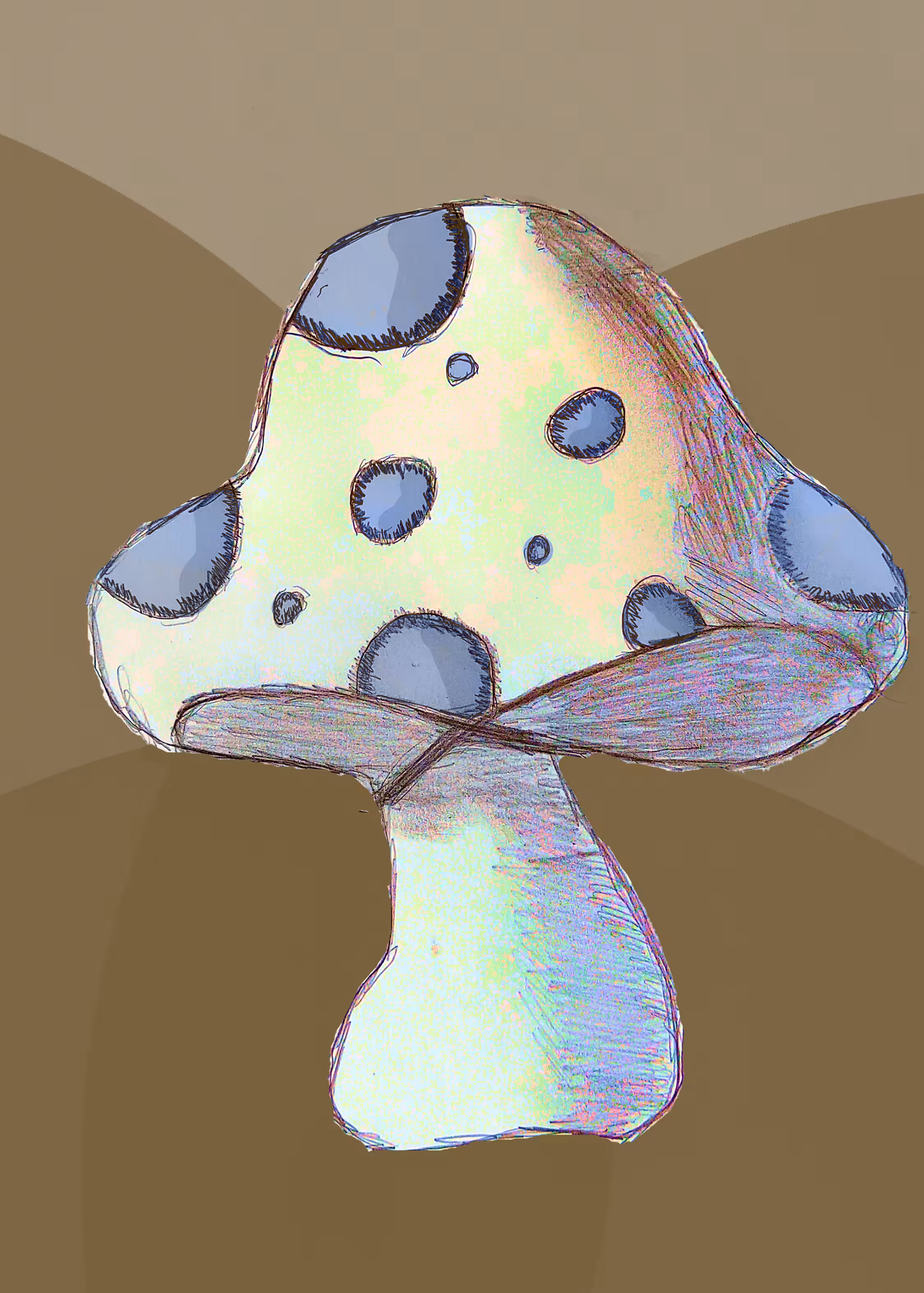 Mushroom in the Field