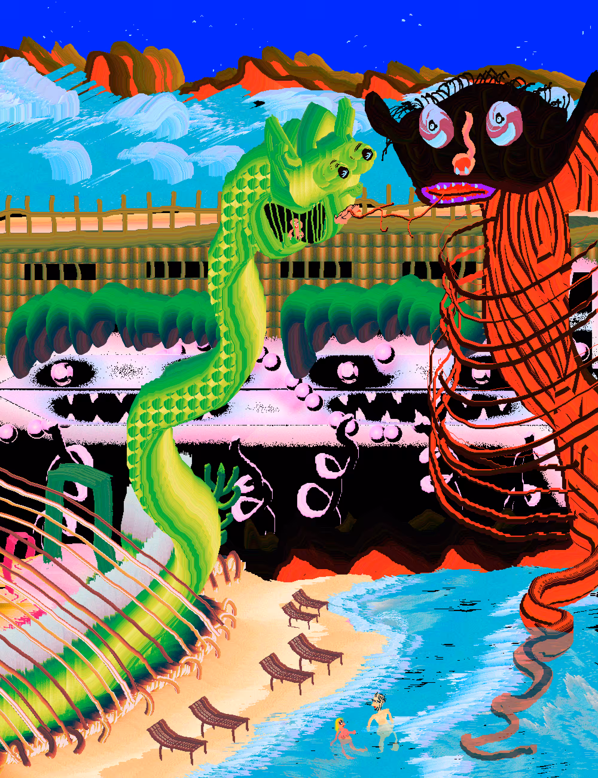 sea serpents