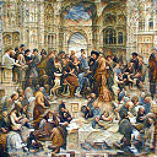 The Pixel School of Athens