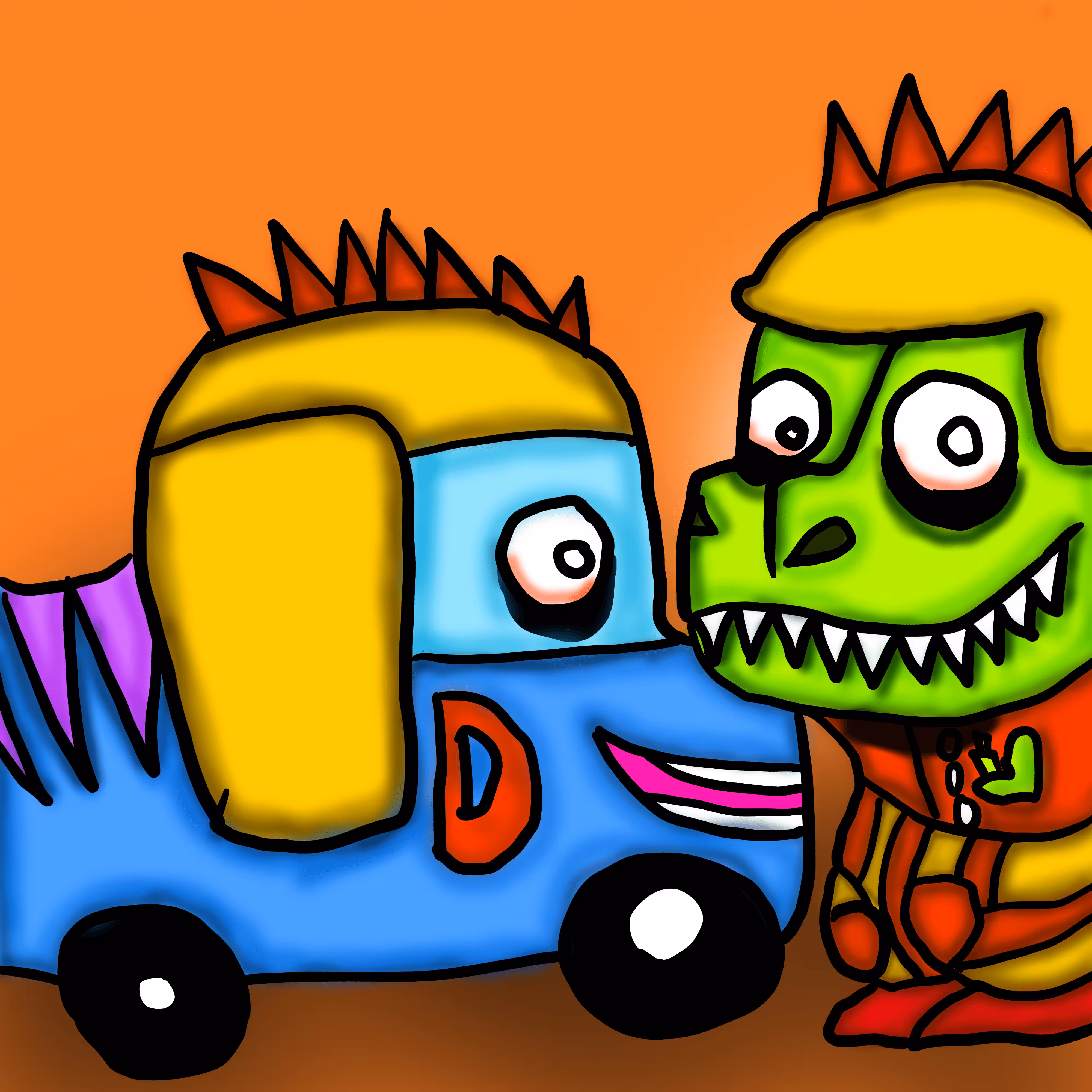 Silly Trex & friends27