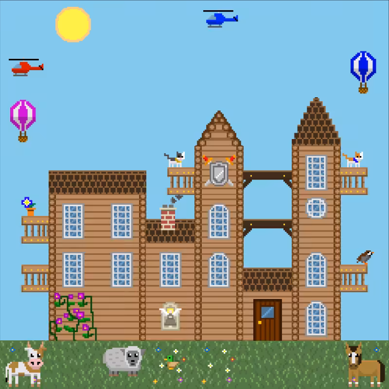 2D Mansion #893
