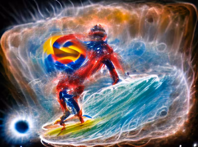 Surfing a Supernova