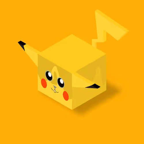 Pixel the Cat: Square Pixel #11