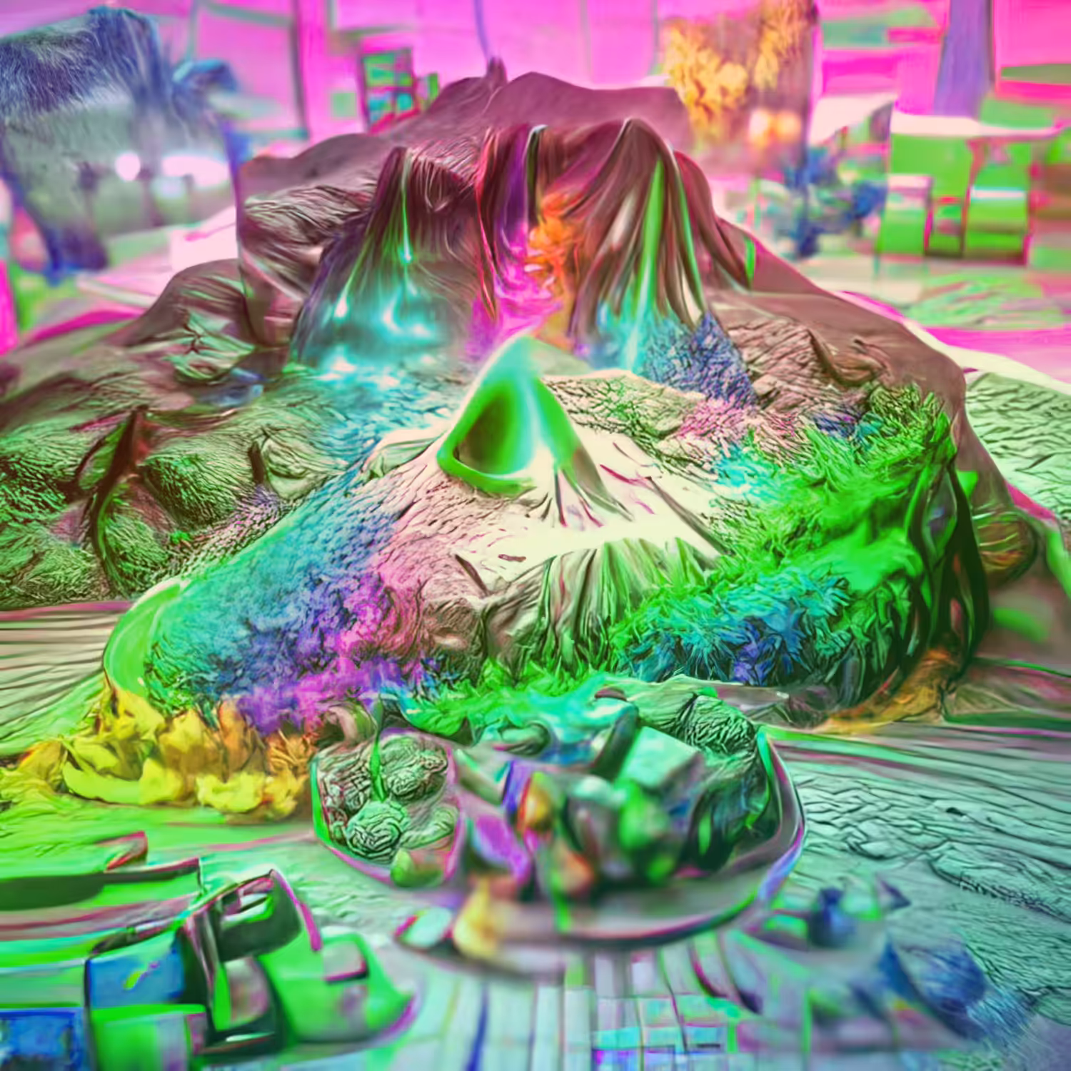 Rainbow Volcano