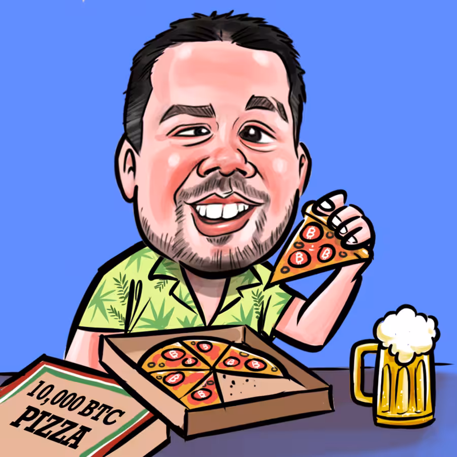 CryptoDrunk #32: Laszlo Hanyecz - 10,000 BTC Pizza 🍕