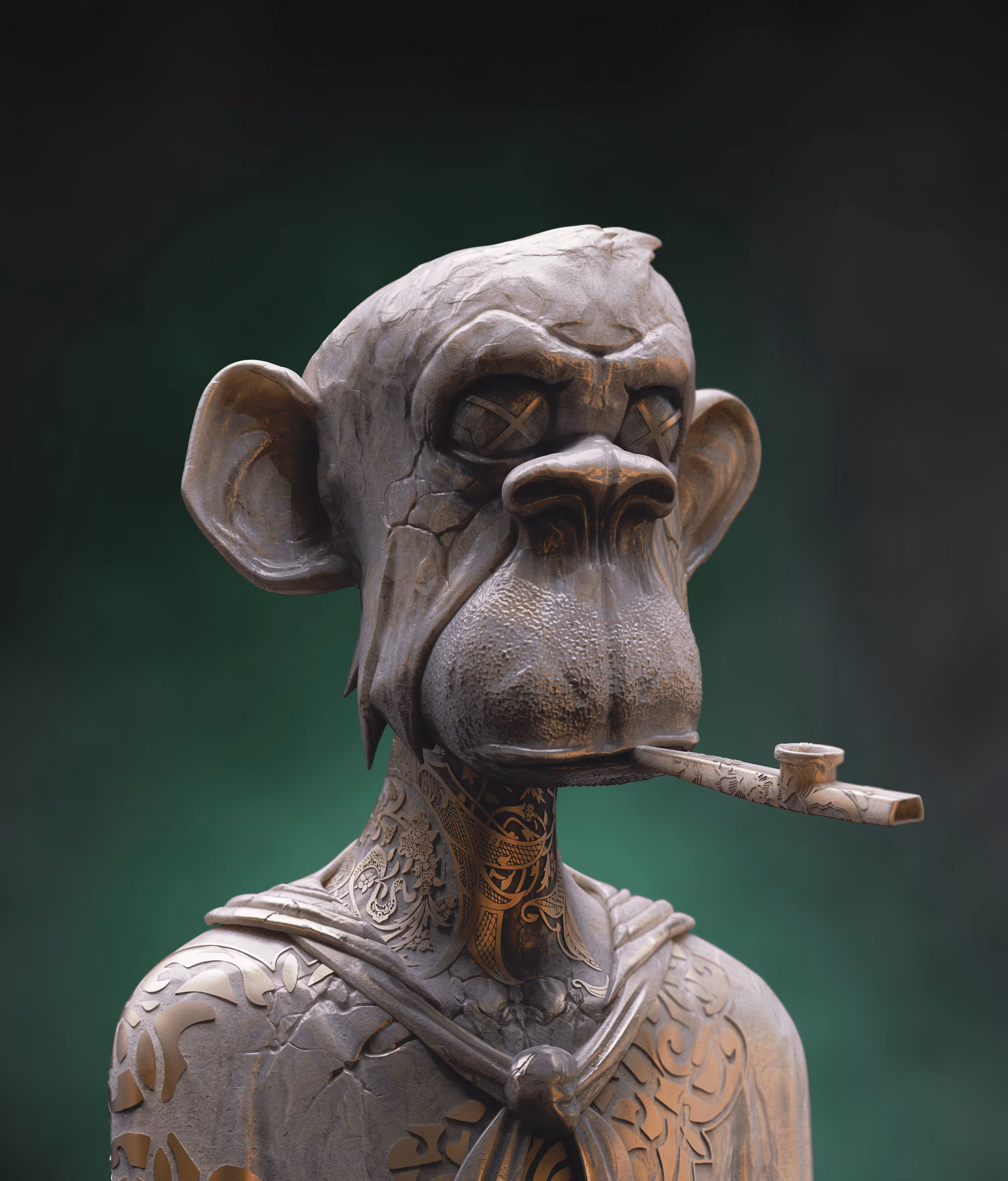 Bored Ape Set in Stone #2003