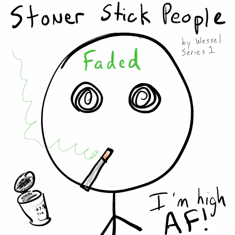 Stoner Stick People #123