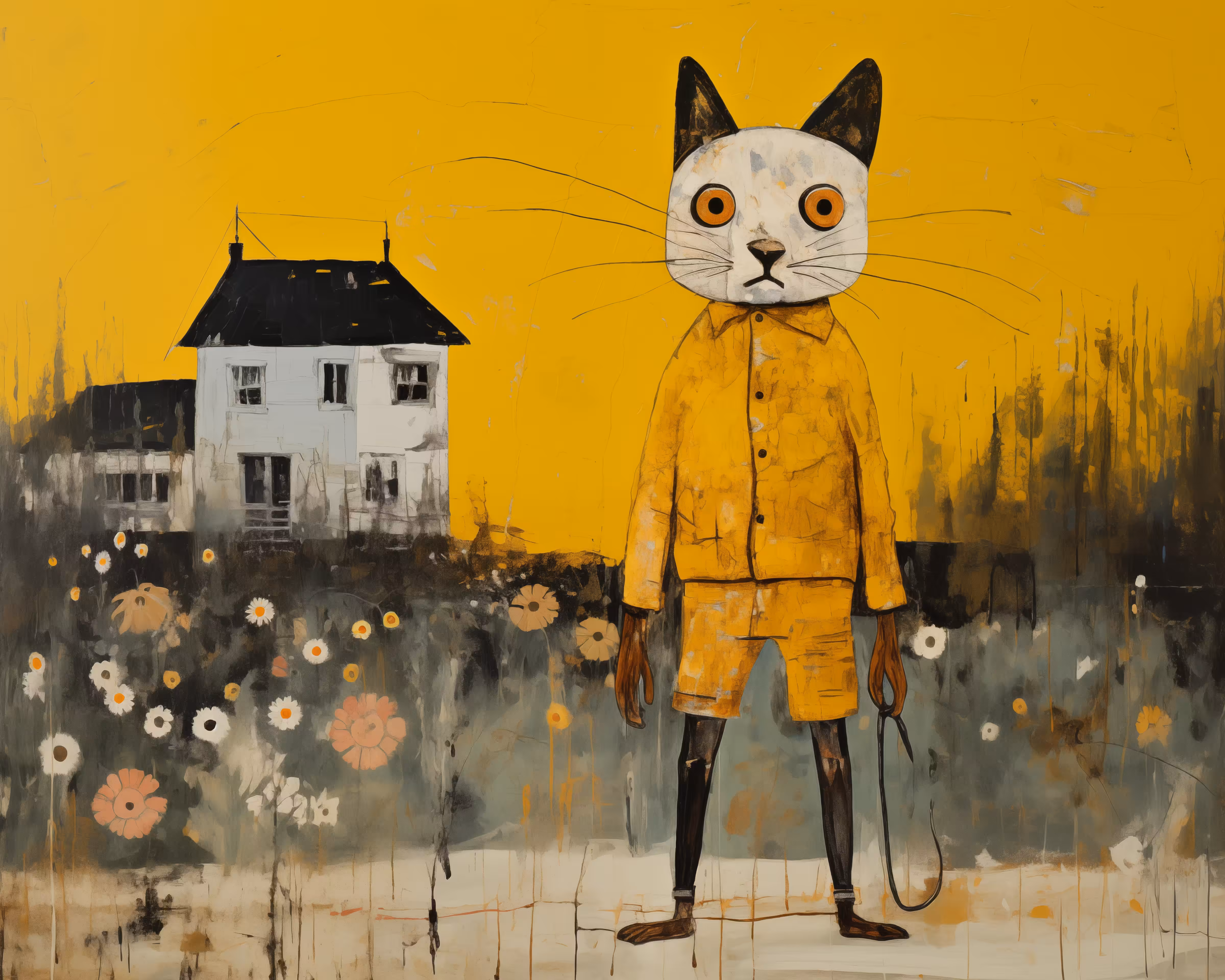 Yellow pants 