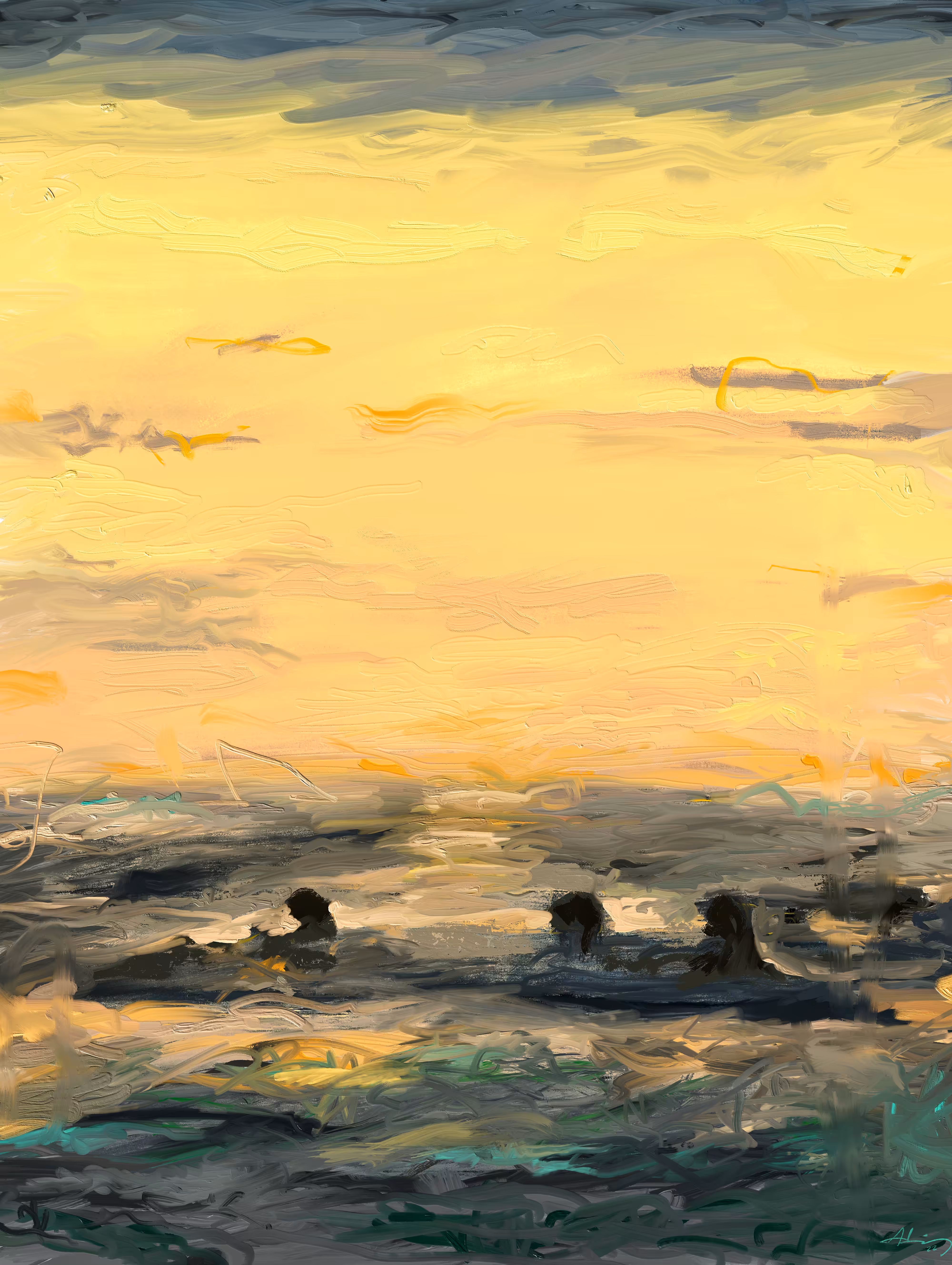 Sunset after the storm