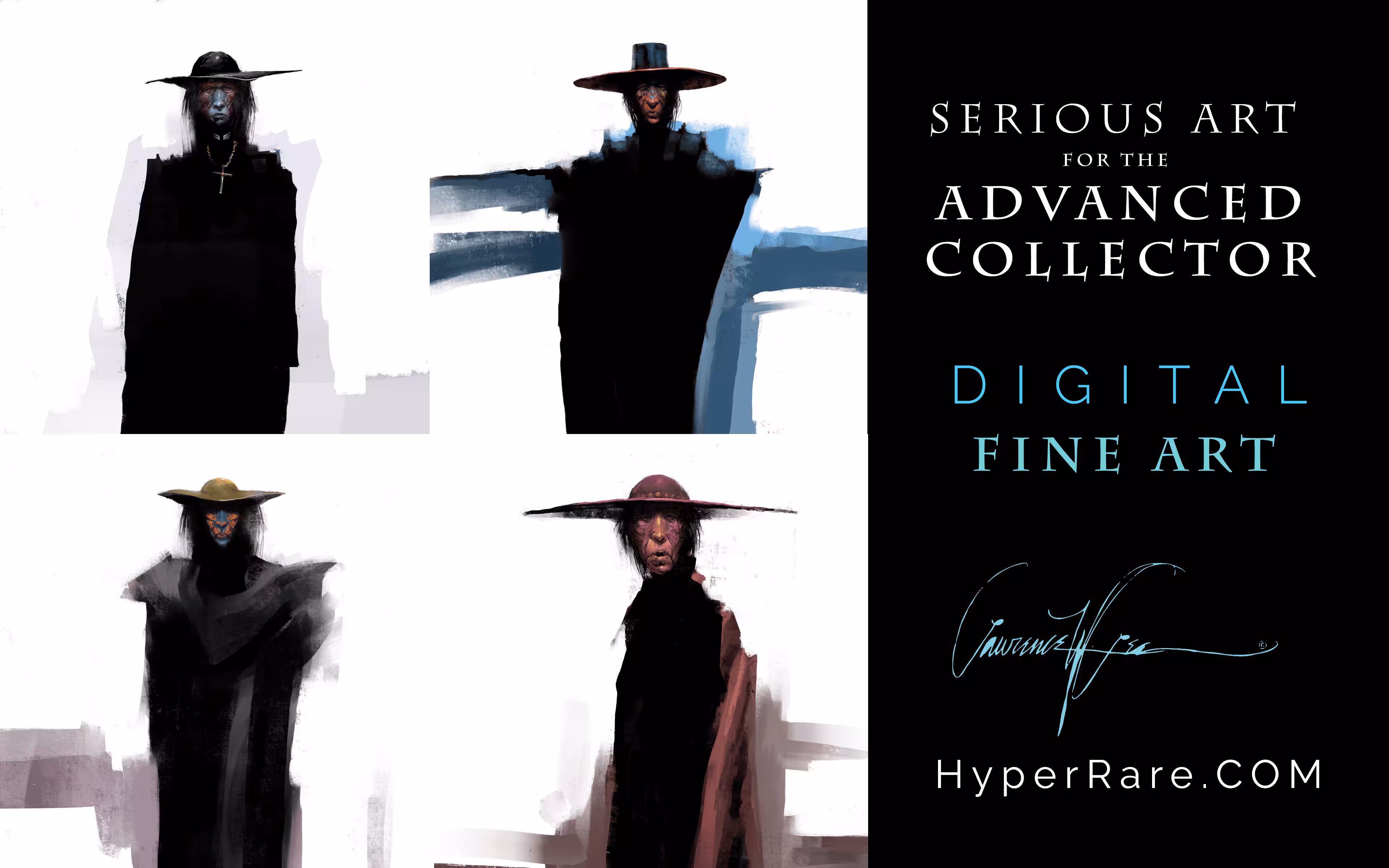 Collage Ad introducing HyperRare.com