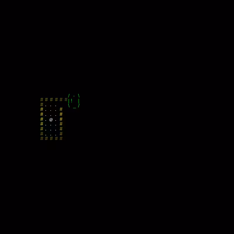 ascii dungeons horror #12