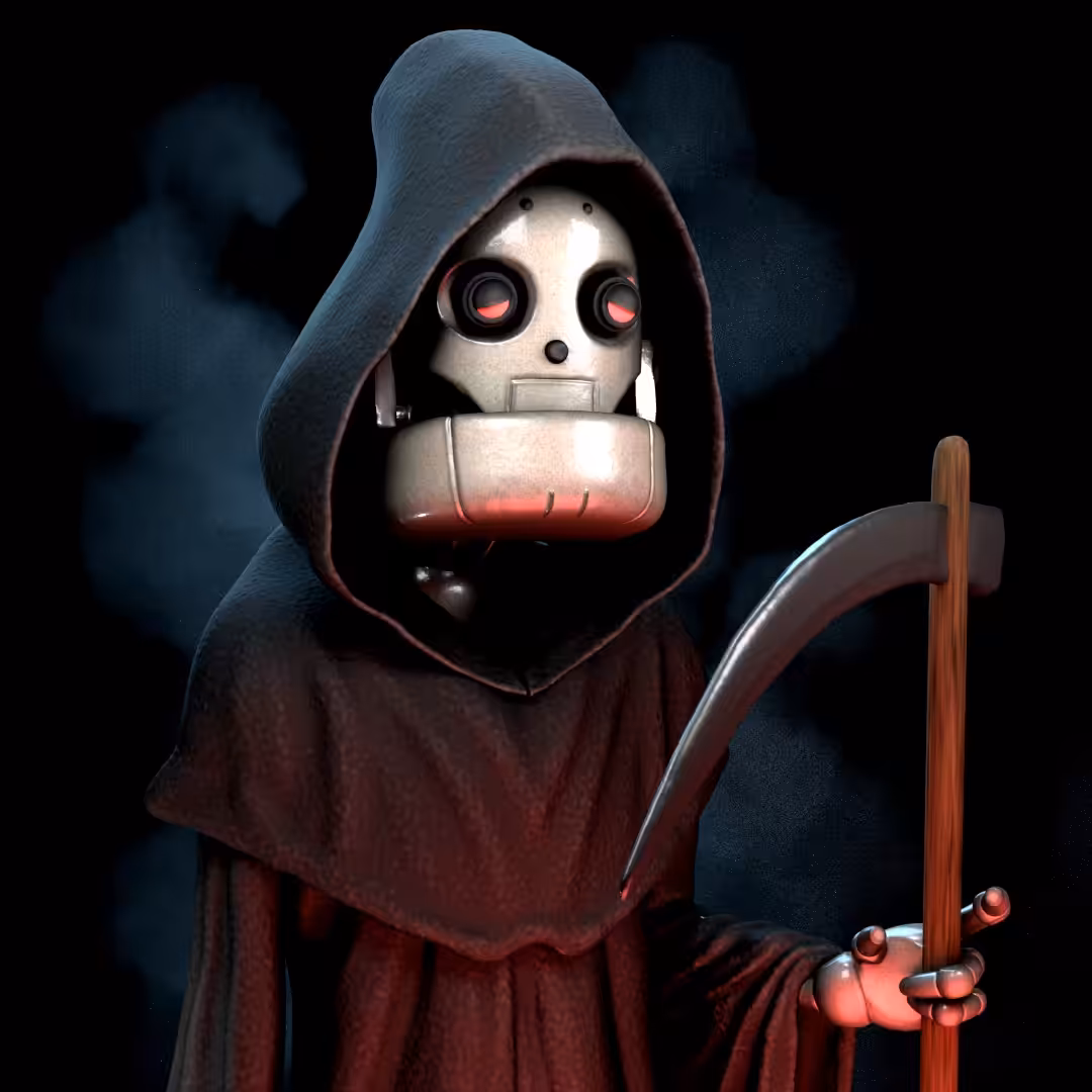 Portrait of the Artist as Robotic Fucking Death Incarnate