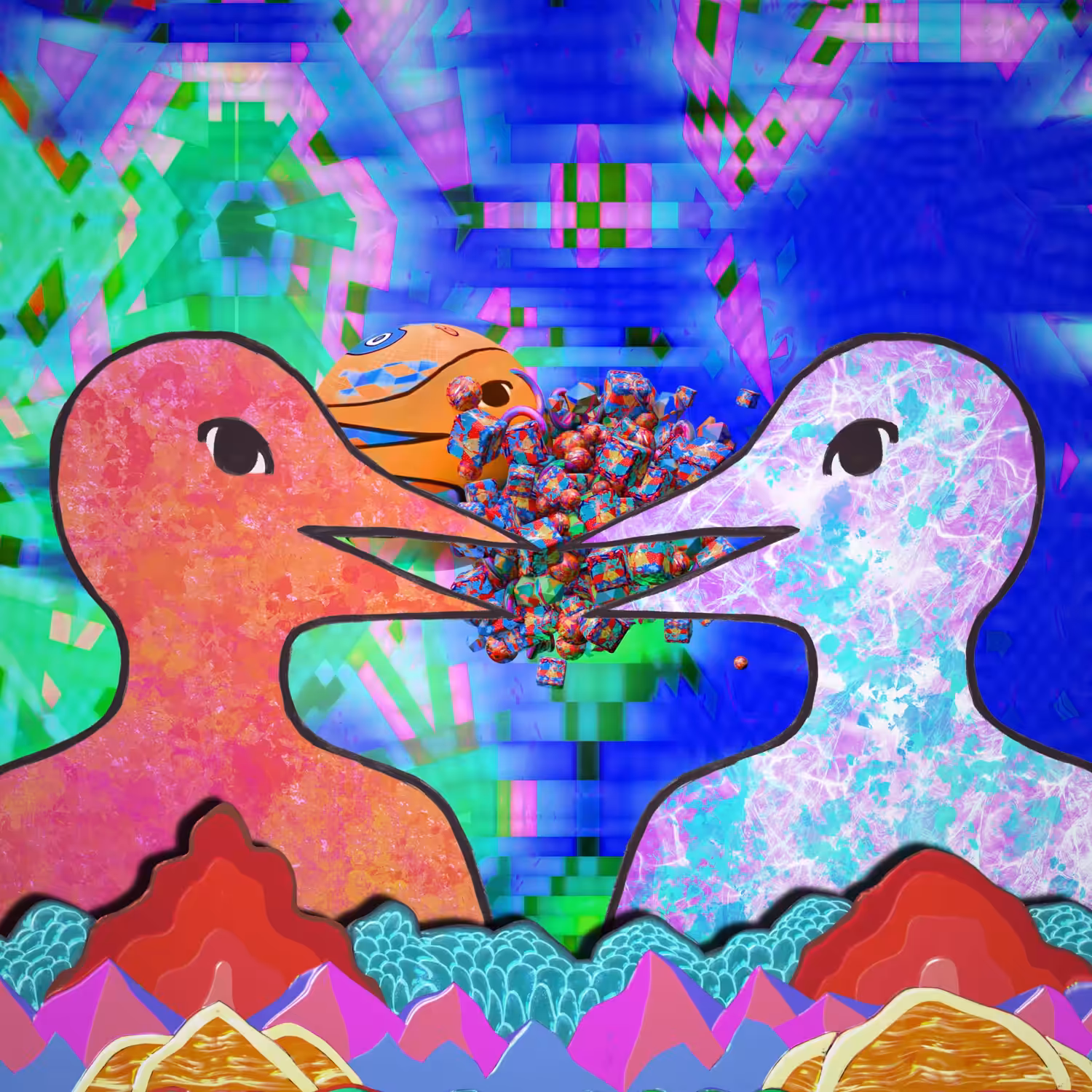 BIRD'S INNER SELF (The process of creation / Chapter #002)