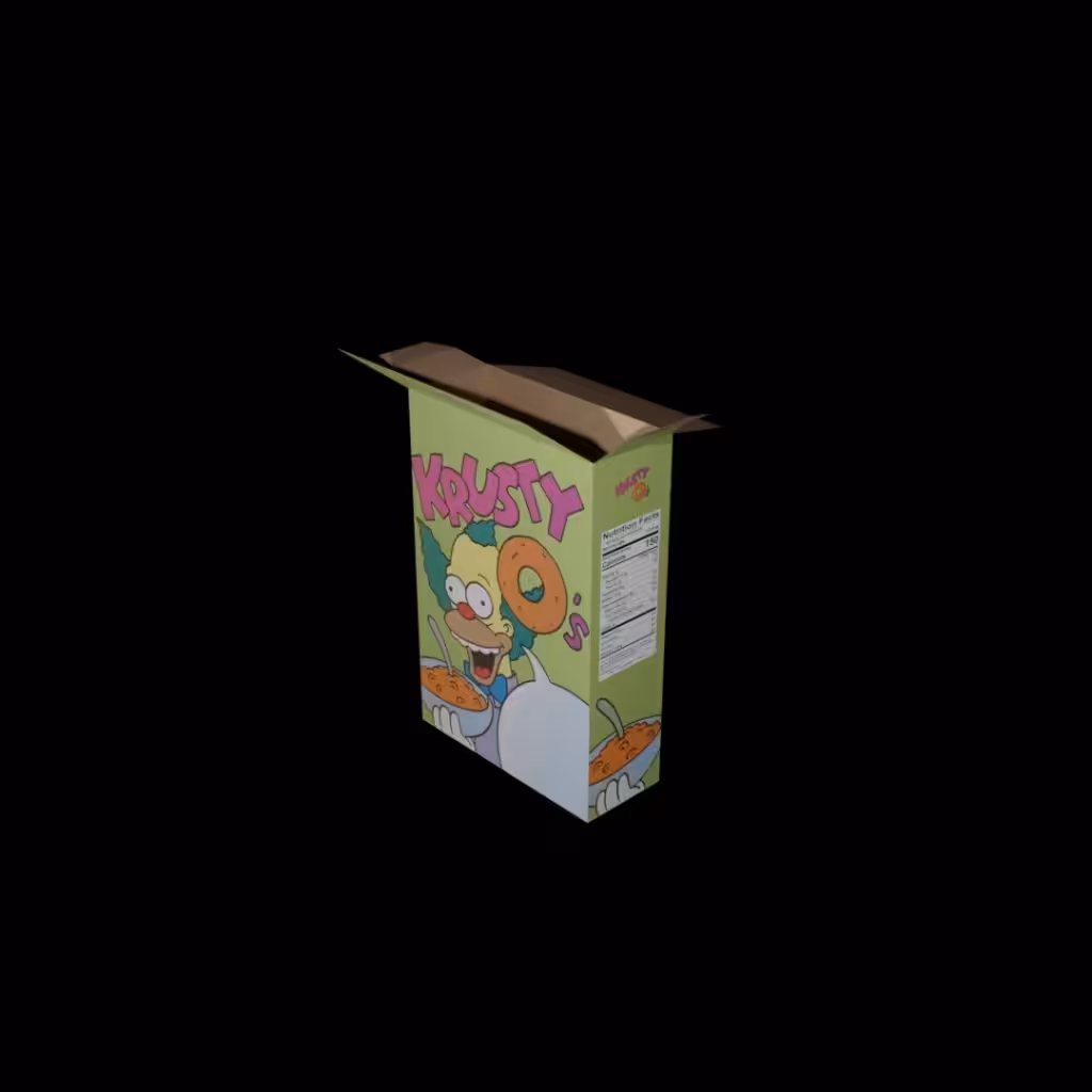The Cereal Box Project 01 - Krusty