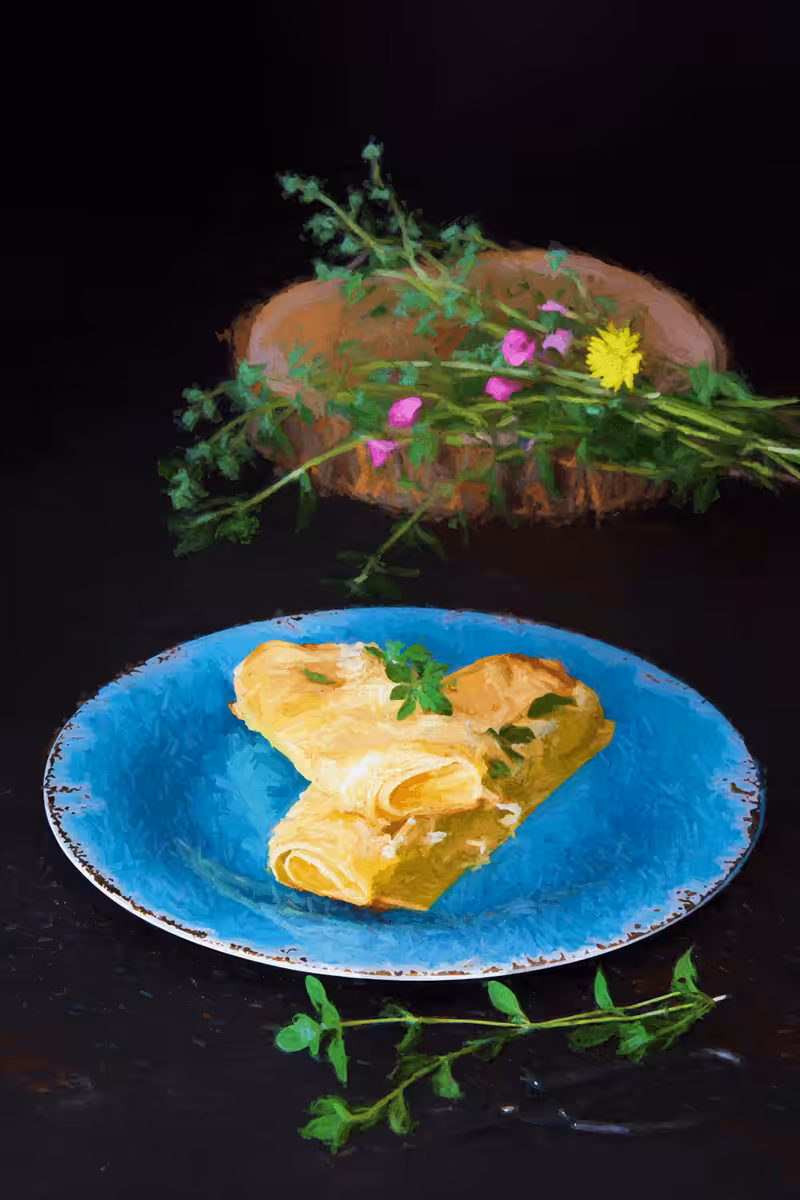 Still Life With Crepes