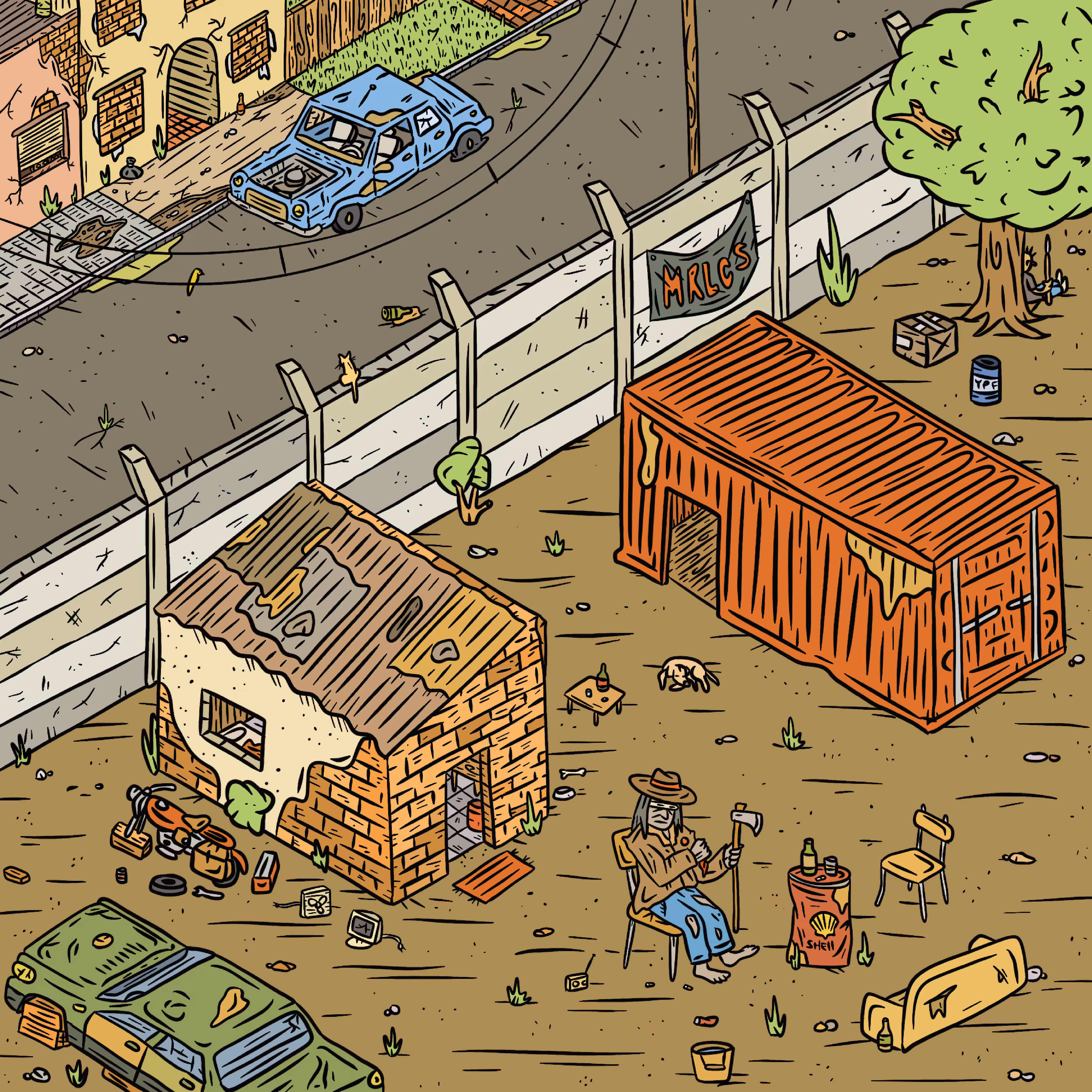 "junkyard"