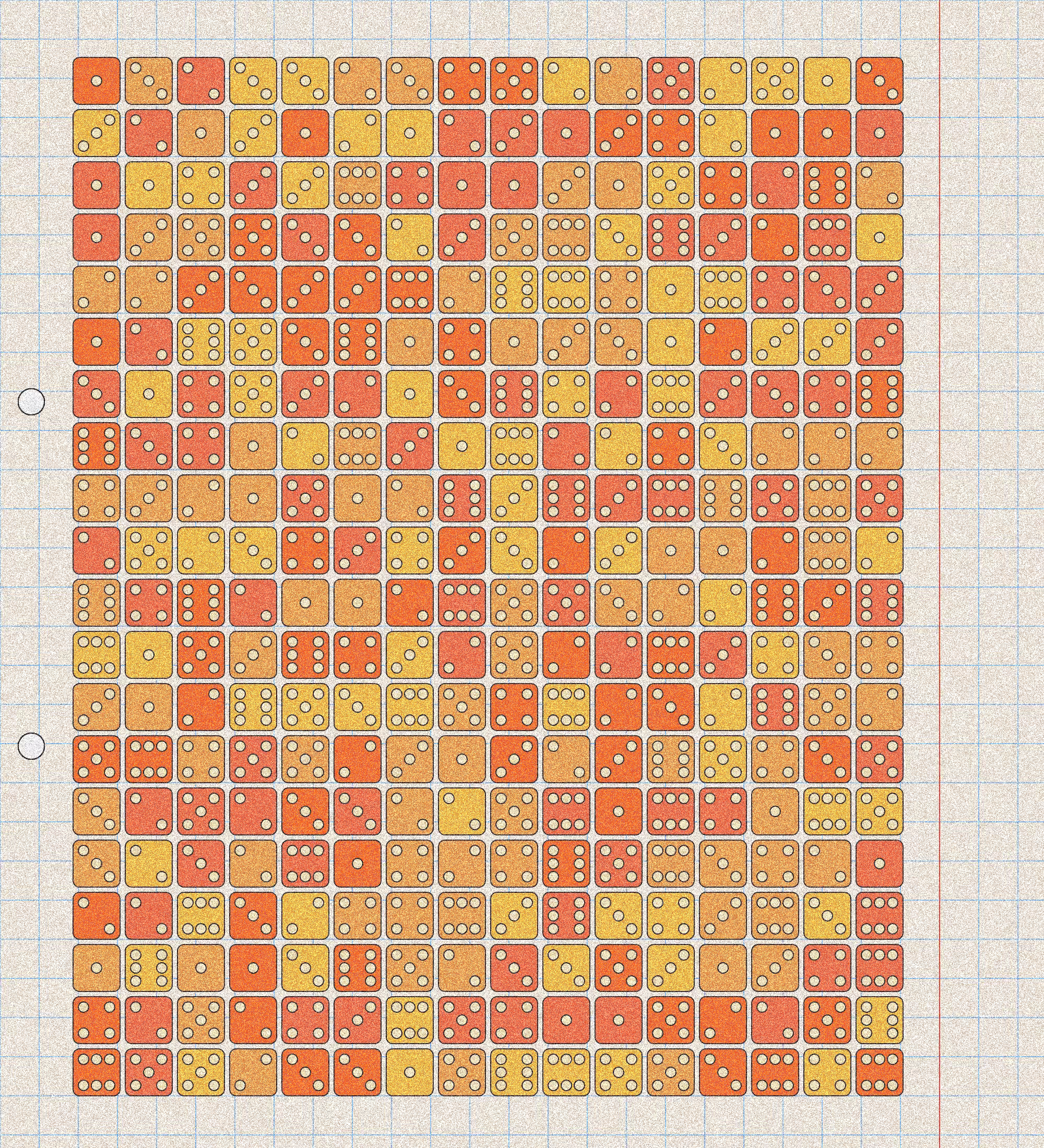 sketchbook page 6: dice roll #12