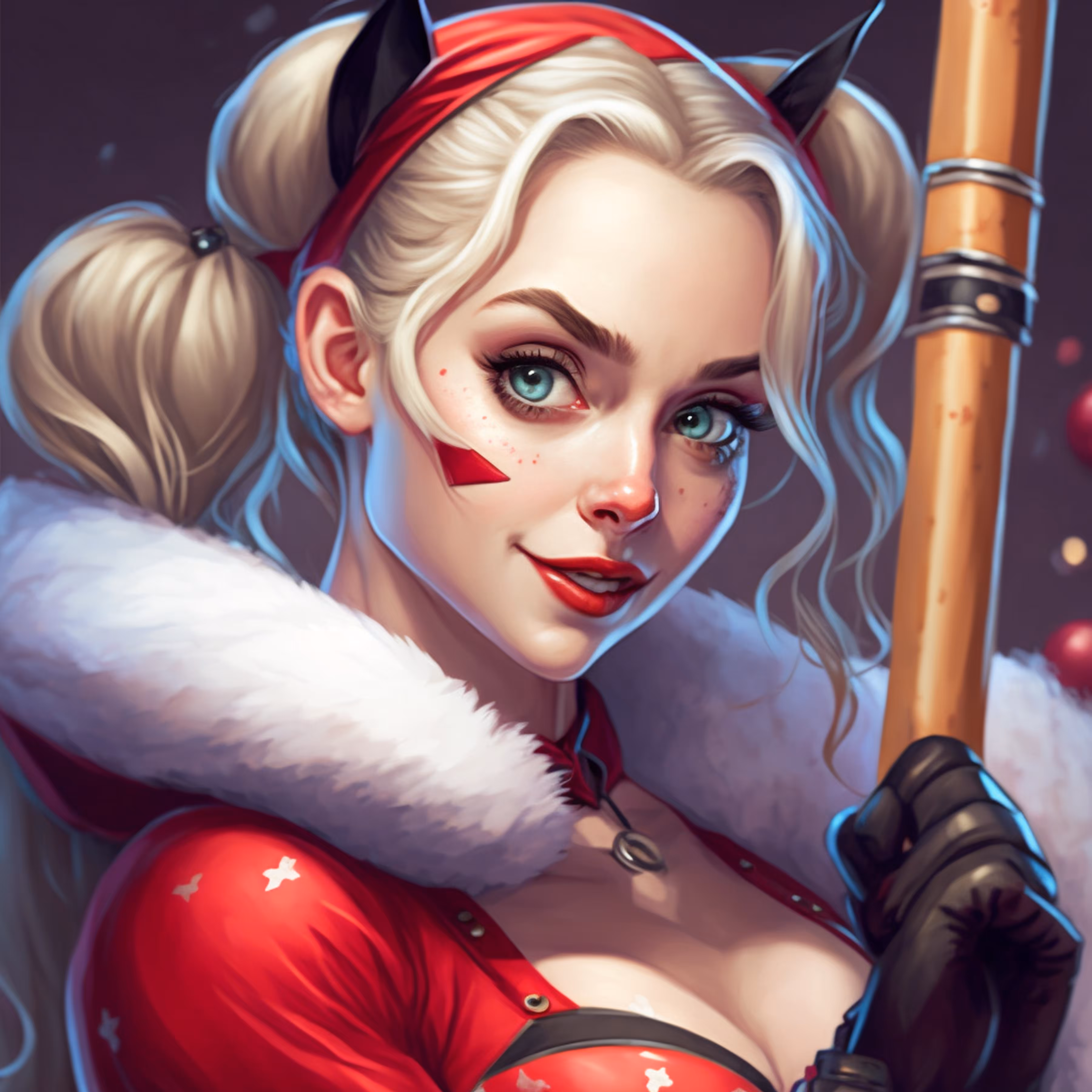 Sexy Santa No. 5 by Nympho.tez the Artist iNympho.com