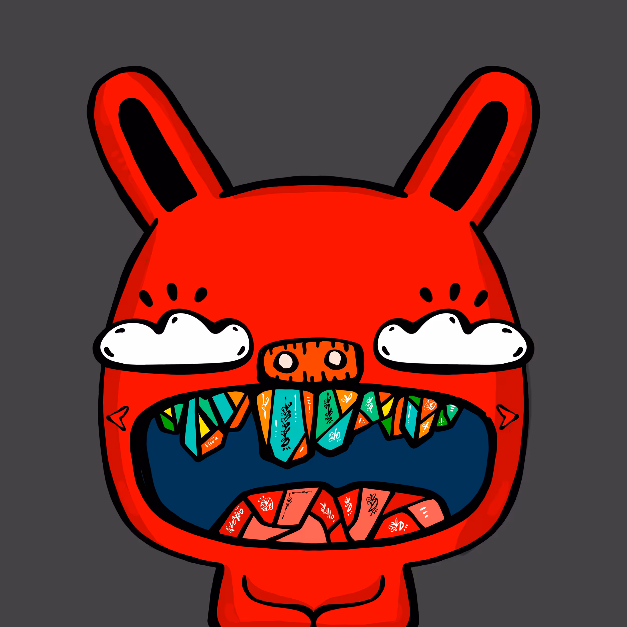 TOKYO PUNKS | BAD BUNNIES: TKP BAD BUNNY #0498