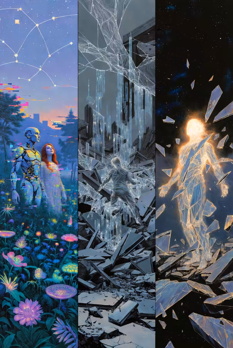 Shattered Futures, Glowing Souls