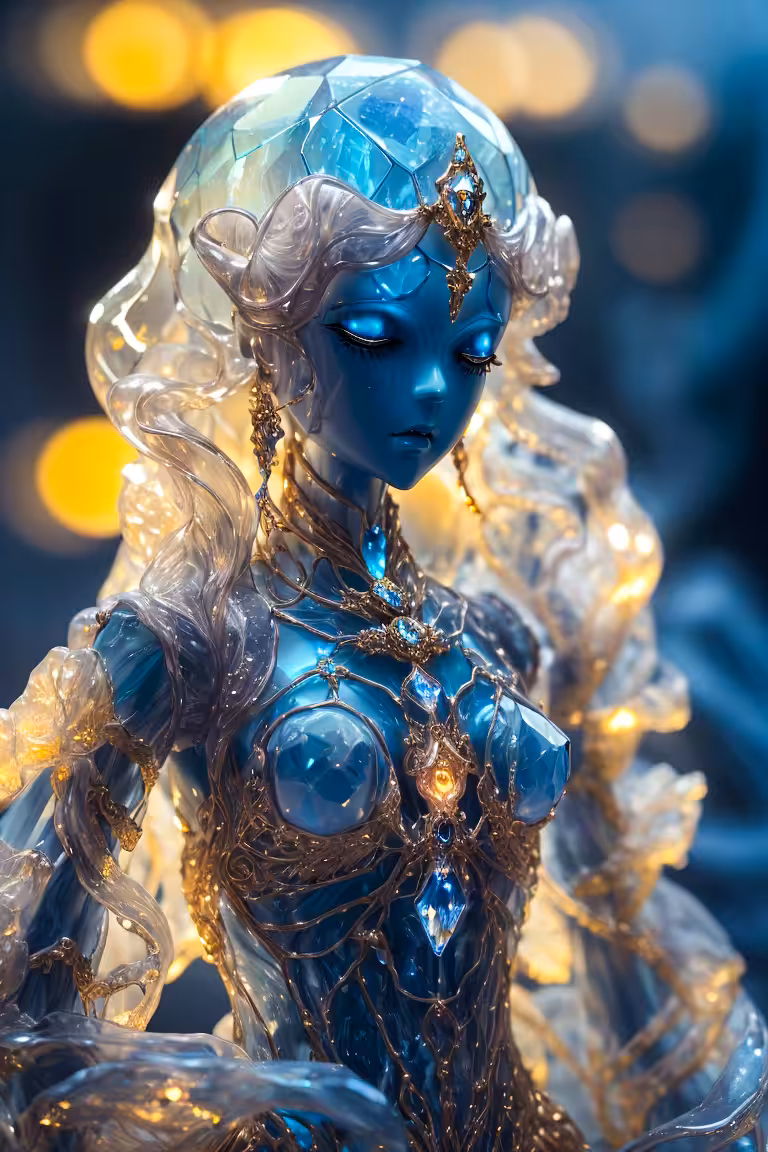 Ethereal radiance #08 : A woman
